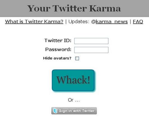 60+ Must Know Twitter Tools and Applications-twitter-karma
