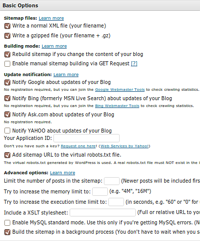 google-xml-sitemap-generator