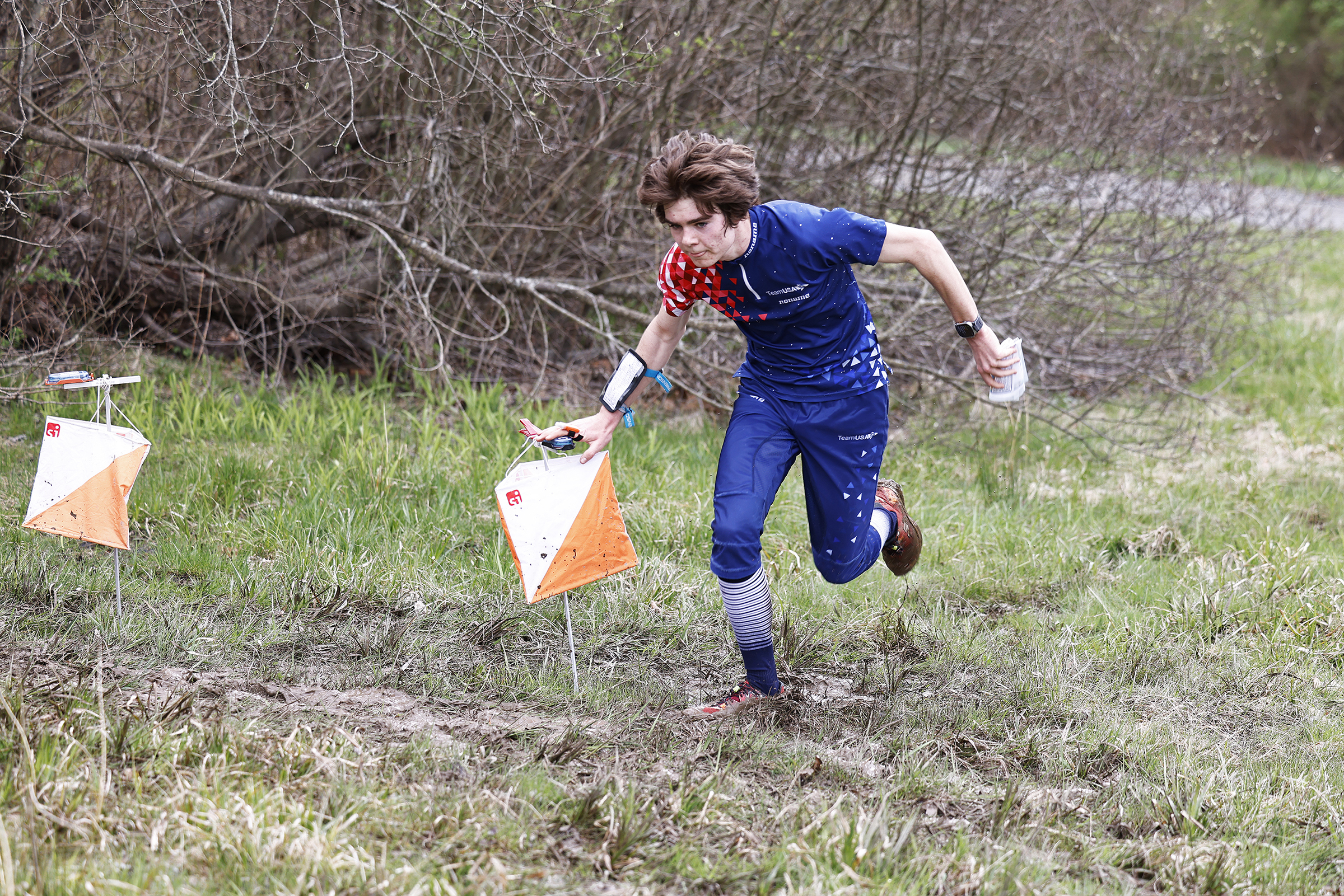 The U.S. Military Academy Orienteering Club hosted a sanctioned USA Orienteering National Ranking Event (NRE) at Camp Shea on April 13 and Lake Frederick and Bull Pond Recreation Area on April 14.  (Photo by Eric S. Bartelt/USMA PAO)