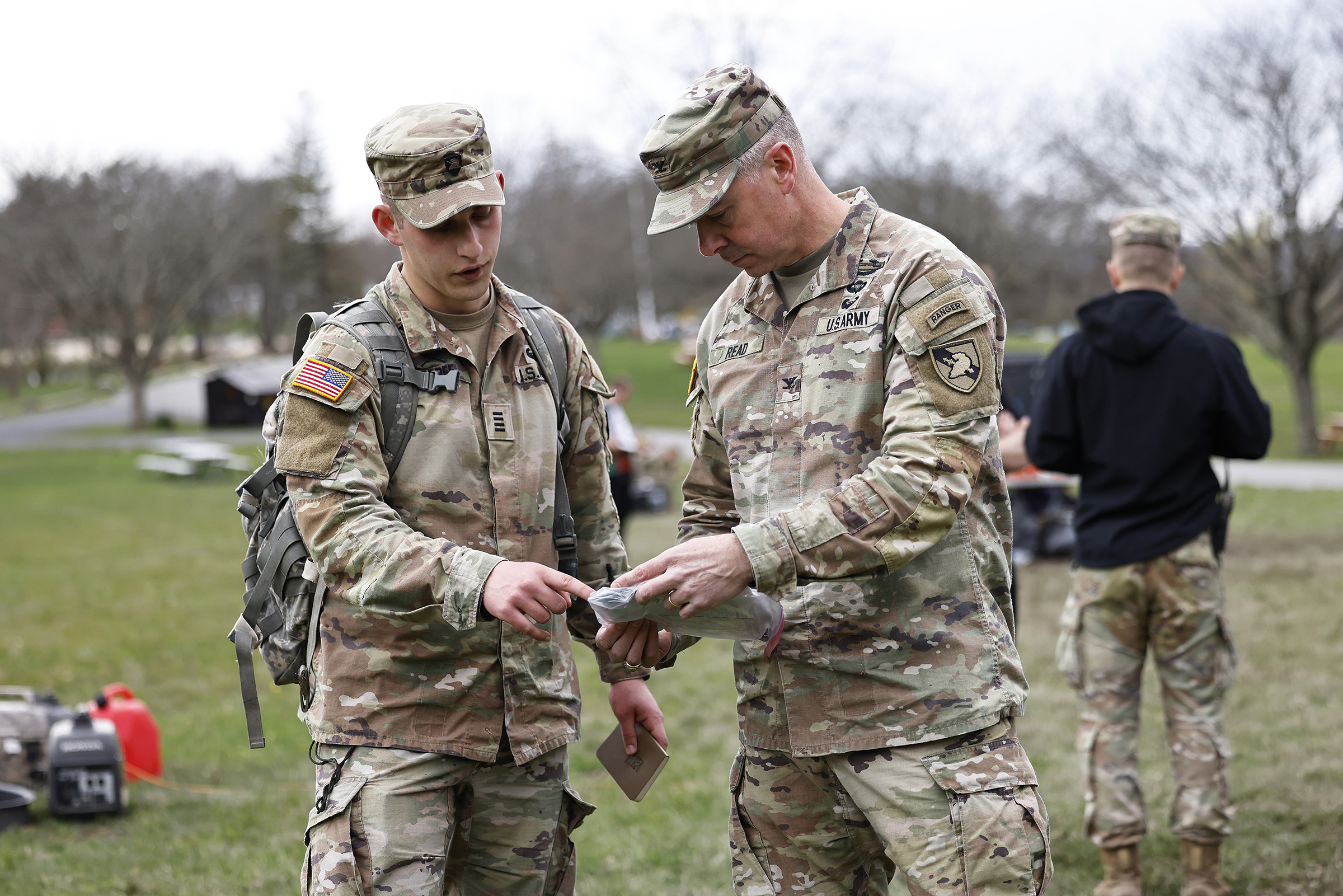 The U.S. Military Academy Orienteering Club hosted a sanctioned USA Orienteering National Ranking Event (NRE) at Camp Shea on April 13 and Lake Frederick and Bull Pond Recreation Area on April 14.  (Photo by Eric S. Bartelt/USMA PAO)