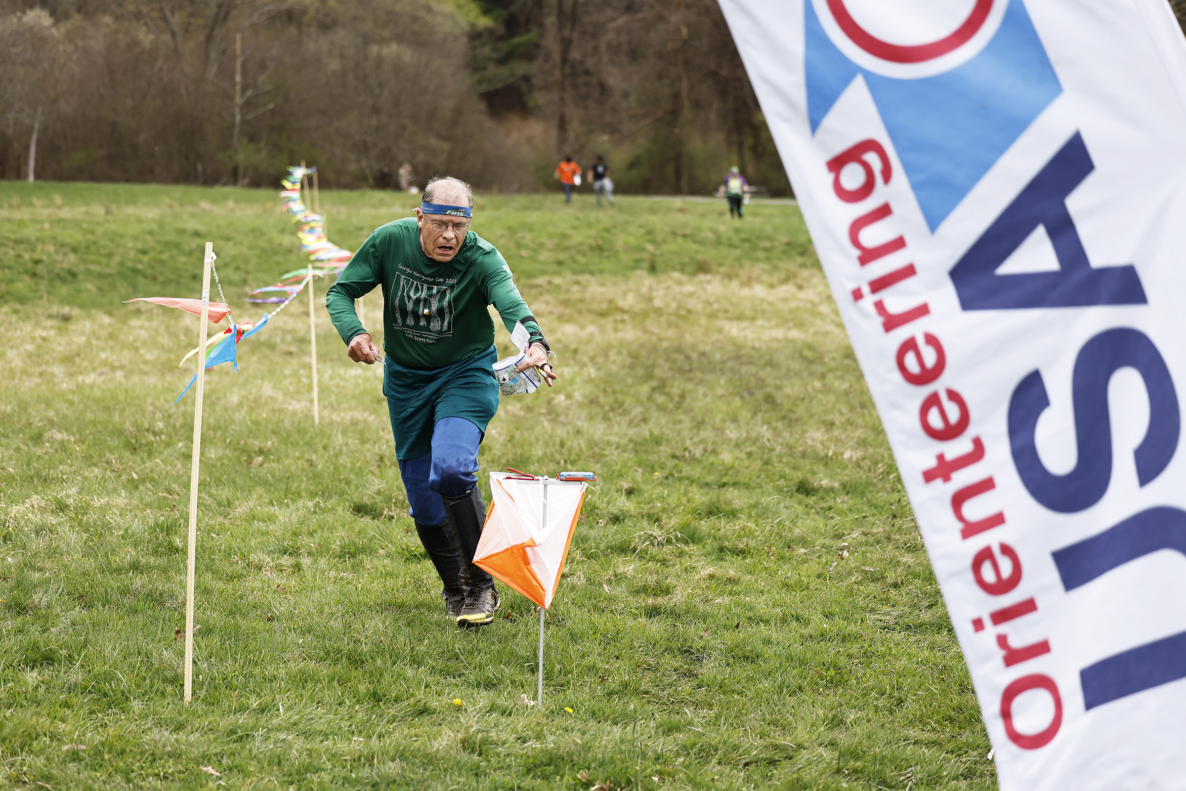 The U.S. Military Academy Orienteering Club hosted a sanctioned USA Orienteering National Ranking Event (NRE) at Camp Shea on April 13 and Lake Frederick and Bull Pond Recreation Area on April 14.  (Photo by Eric S. Bartelt/USMA PAO)