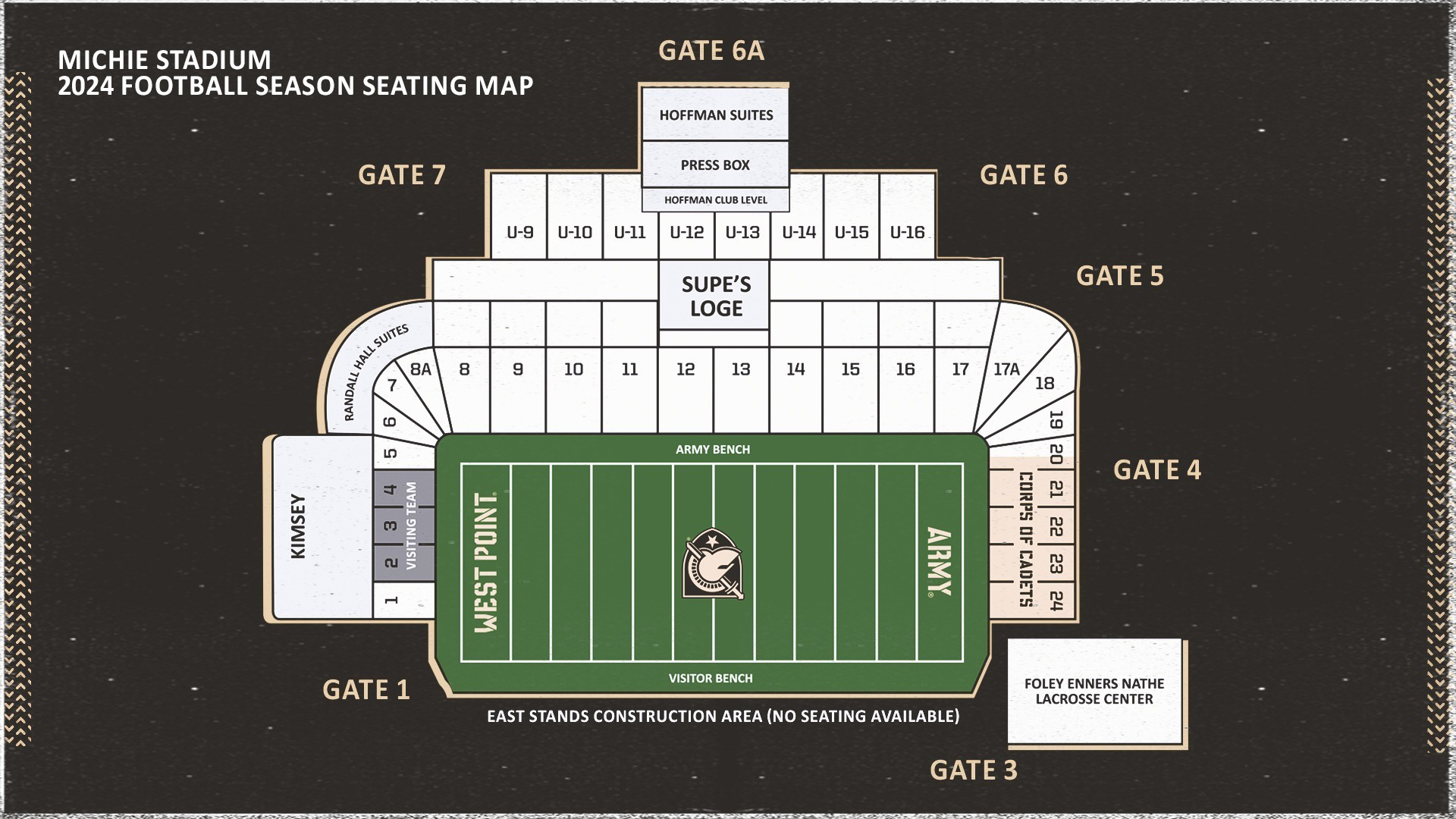 Michie Stadium, one of America's most prestigious and iconic venues, will begin construction on April 15 as announced by Army West Point Director of Athletics Mike Buddie. The project, known as the Michie Stadium Preservation Project, aims to preserve the stadium's rich 100-year history while providing a world-class experience for cadets, graduates, families and fans alike.