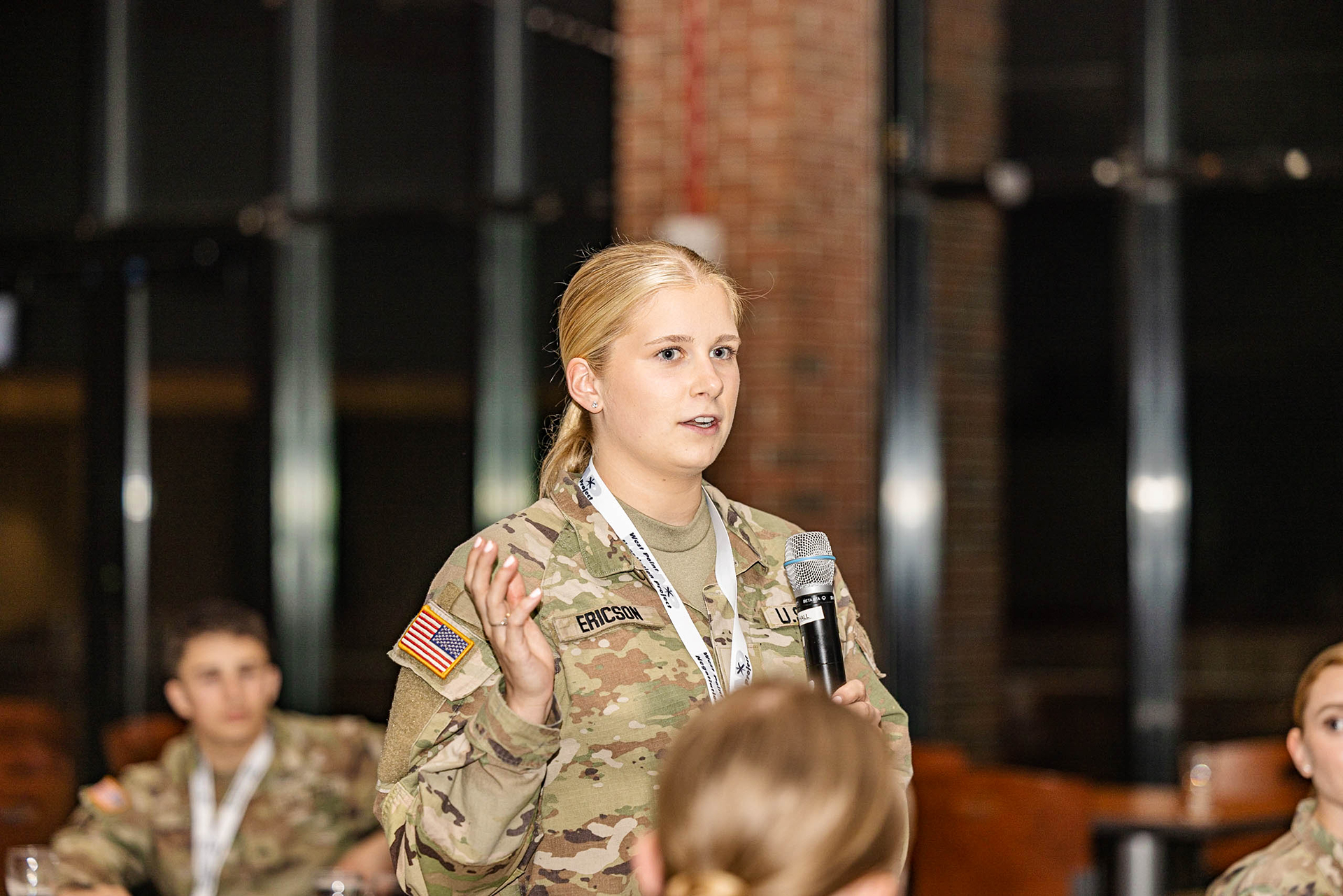 The West Point Negotiation Project -- as part of the West Point Leadership Center and the Department of Behavioral Sciences & Leadership (BS&L) hosted its 15th annual Cadet Workshop from April 3–5 at Eisenhower Hall.   (Photo by Jorge Garcia/USMA PAO)