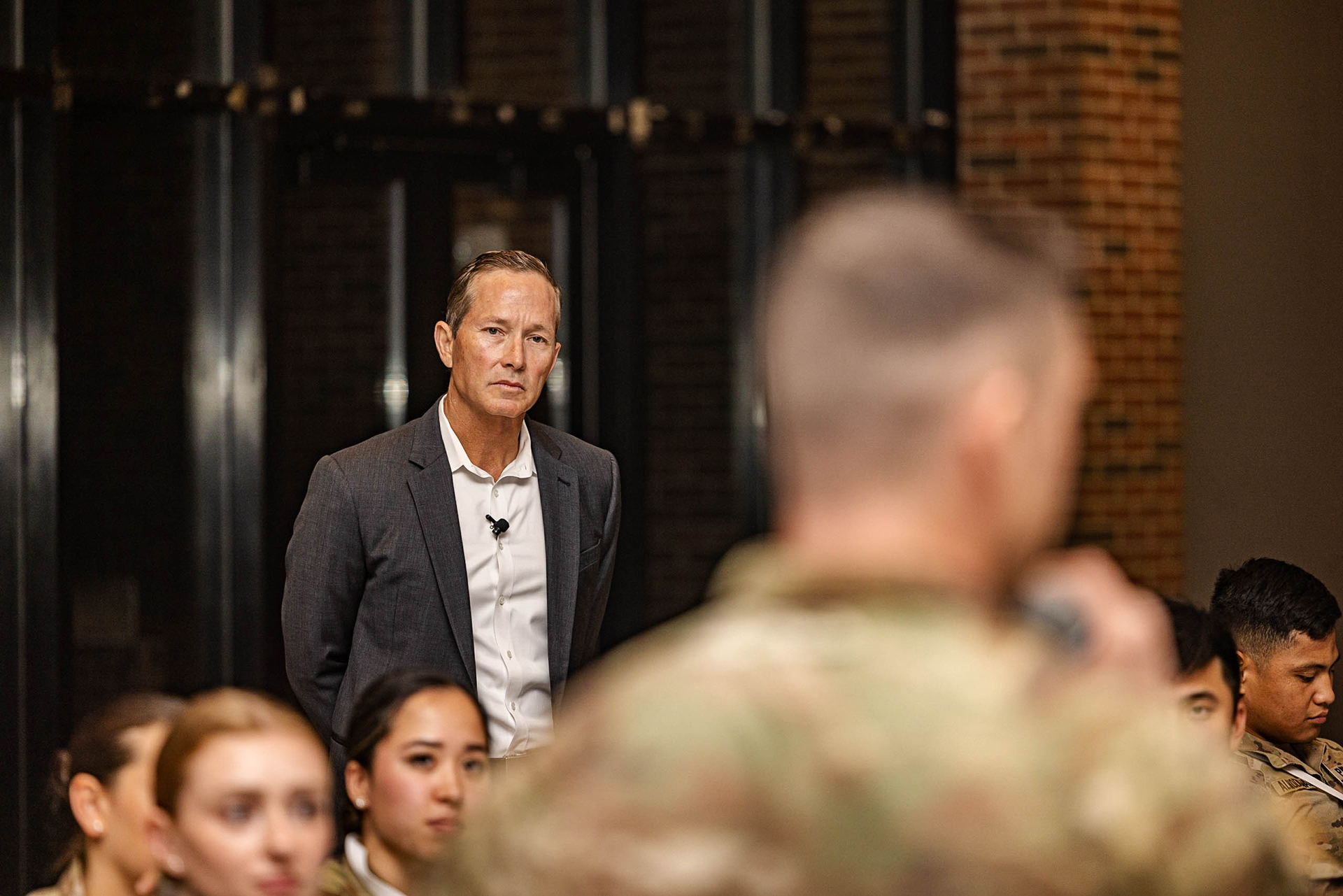 The West Point Negotiation Project -- as part of the West Point Leadership Center and the Department of Behavioral Sciences & Leadership (BS&L) hosted its 15th annual Cadet Workshop from April 3–5 at Eisenhower Hall.   (Photo by Jorge Garcia/USMA PAO)