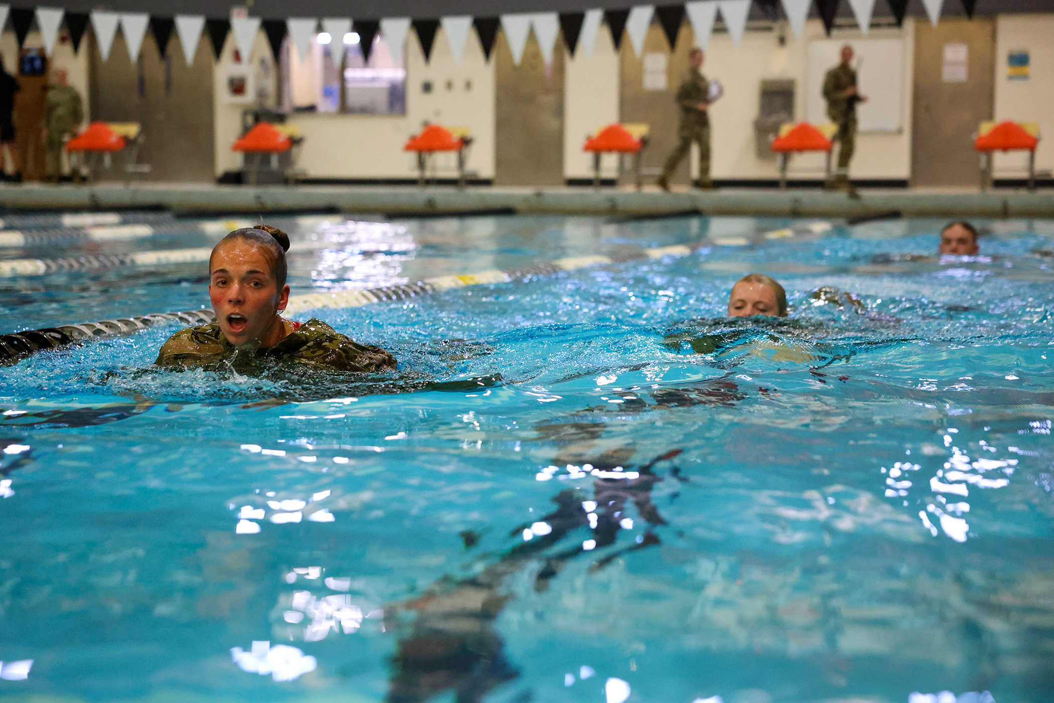 Forty-eight teams participated the Order of March Relay Competition April 22 to determine the order of movement for the 2024 Sandhurst Military Skills Competition hosted at the U.S. Military Academy.   (Photo by Sgt. 1st Class Alan Brutus/USMA PAO)