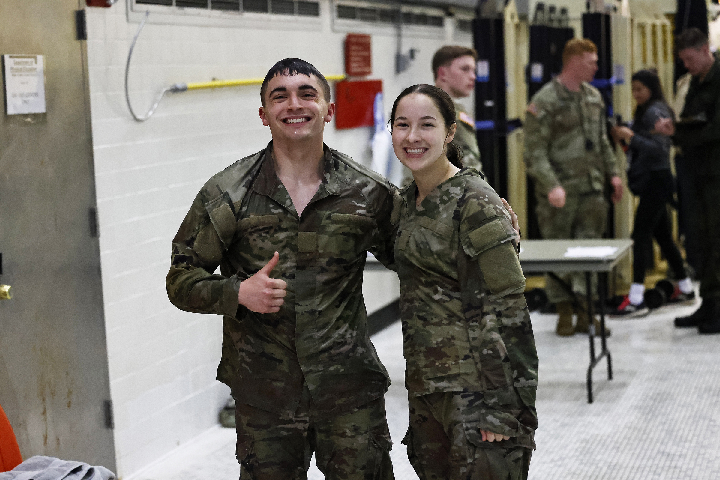 Forty-eight teams participated the Order of March Relay Competition April 22 to determine the order of movement for the 2024 Sandhurst Military Skills Competition hosted at the U.S. Military Academy.   (Photo by Eric S. Bartelt/USMA PAO)