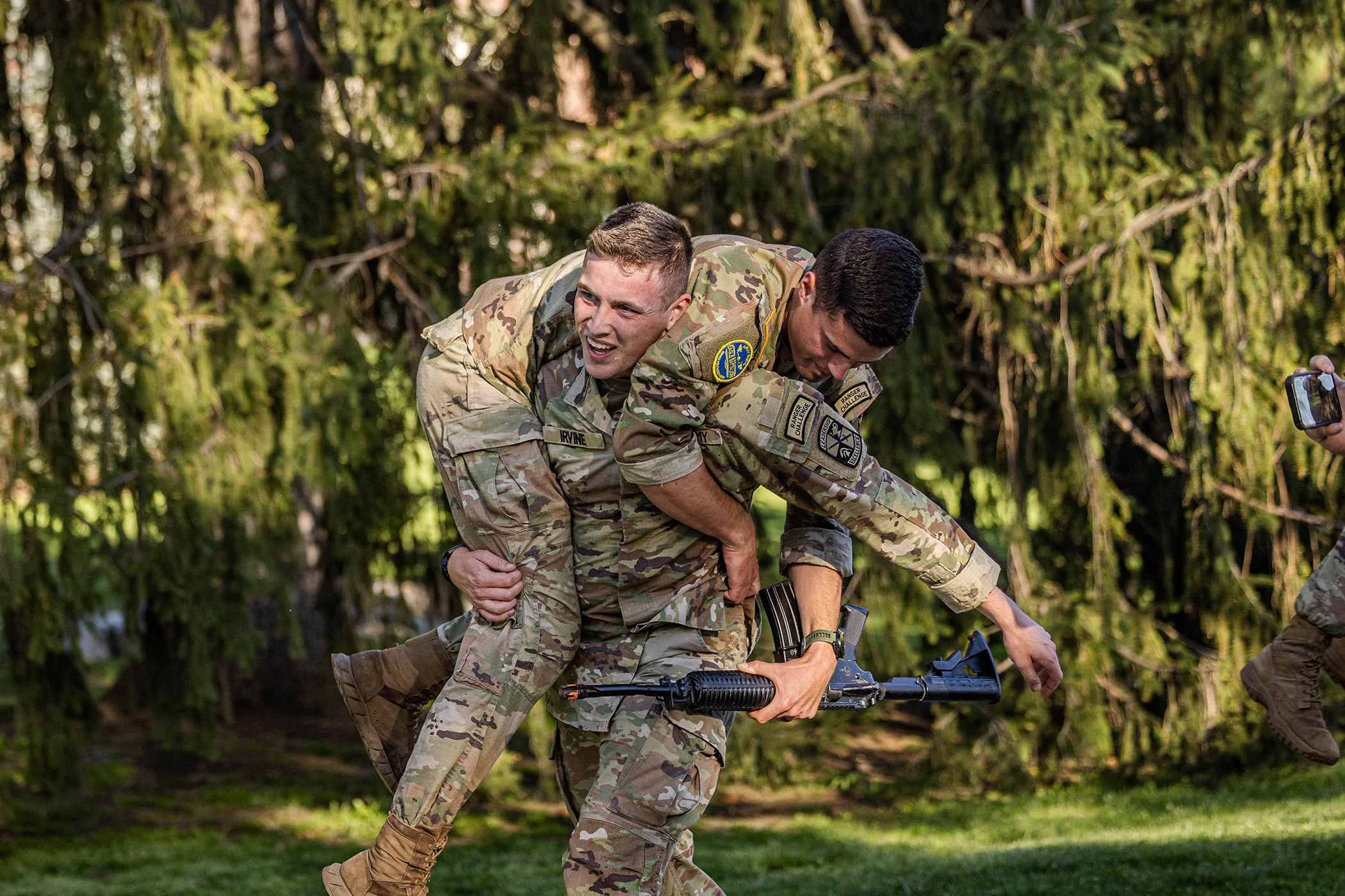Forty-eight teams participated the Order of March Relay Competition April 22 to determine the order of movement for the 2024 Sandhurst Military Skills Competition hosted at the U.S. Military Academy.   (Photo by Jorge Garcia/USMA PAO)