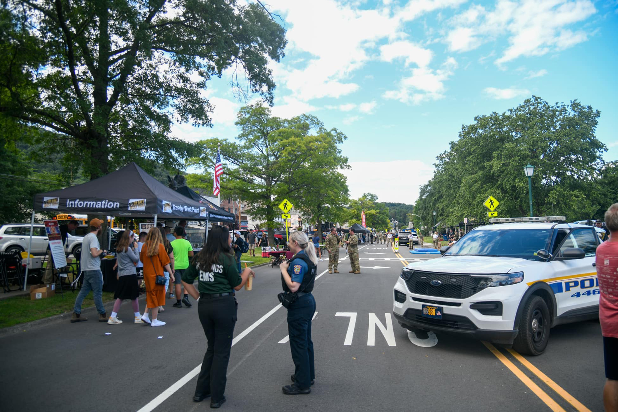 The Highland Falls community in partnership with West Point are pleased to invite you to participate in National Night Out from 5-8 p.m. Aug. 6 in the vicinity of Thayer Gate and the West Point Visitor Control Center (VCC).  (Photo provided by U.S. Army Garrison West Point PAO)