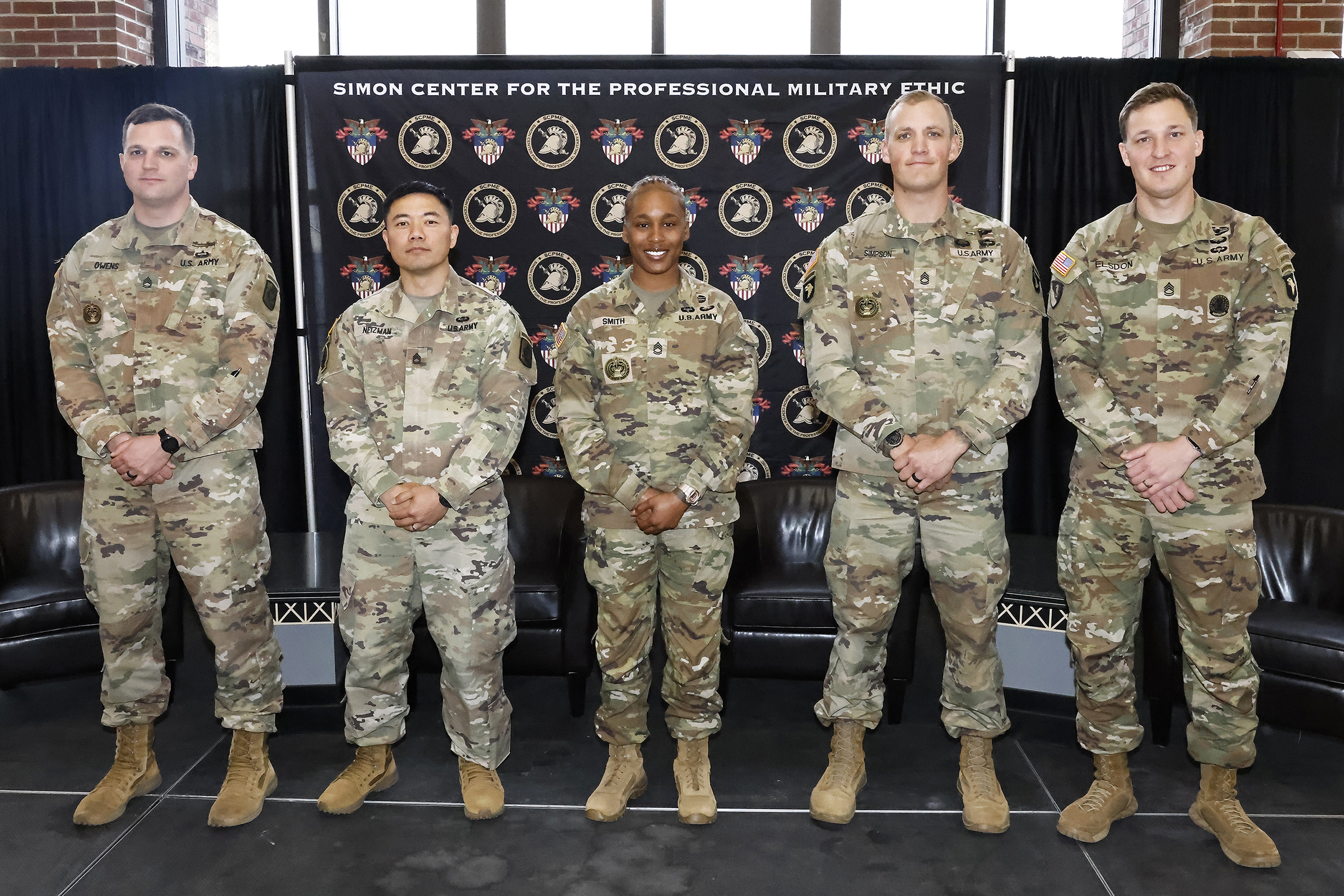 The first-class cadets, with staff and faculty, participated in the Mission Command Conference (MCC) from March 19-20 at Eisenhower Hall, where they were presented real-world challenges by the officers and noncommissioned officers who had boots on the ground in dire situations to help reinforce the importance of character and leading through mission command.  This year’s conference theme was “Establishing Trust: A Legacy at Home and Abroad,” and it allowed cadets to listen and discuss with the panel members