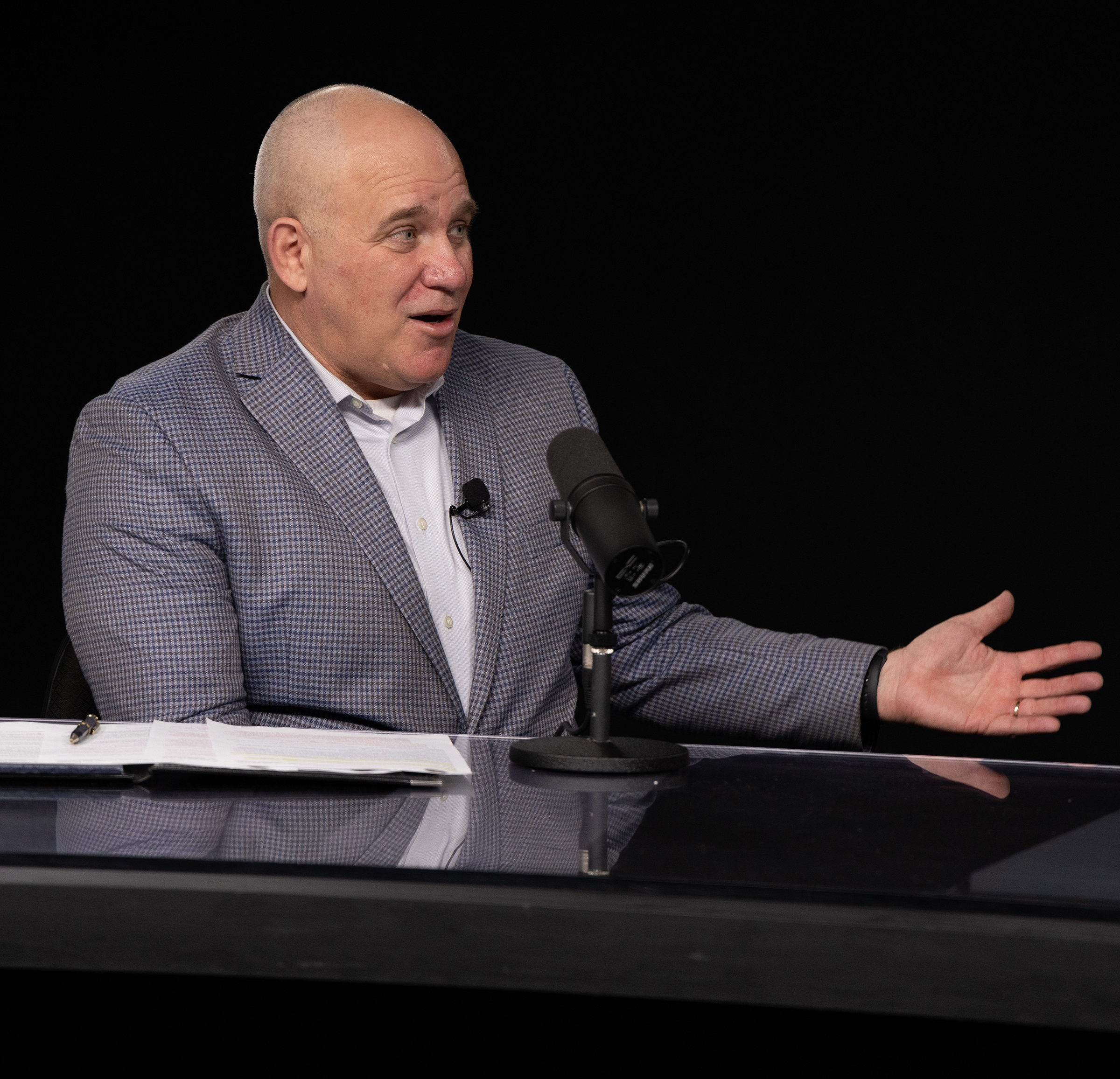 During this episode, “Character Development at West Point,” Dr. Jeffery Peterson, senior advisor to the Character Integration and Advisory Group (CIAG), draws on his 28 years of military service and role as the U.S. Military Academy Superintendent Lt. Gen. Steven Gilland’s CIAG advisor as he dives into how West Point prepares cadets for leadership in modern warfare.   (Photo by Kyle Osterhoudt/USMA PAO)