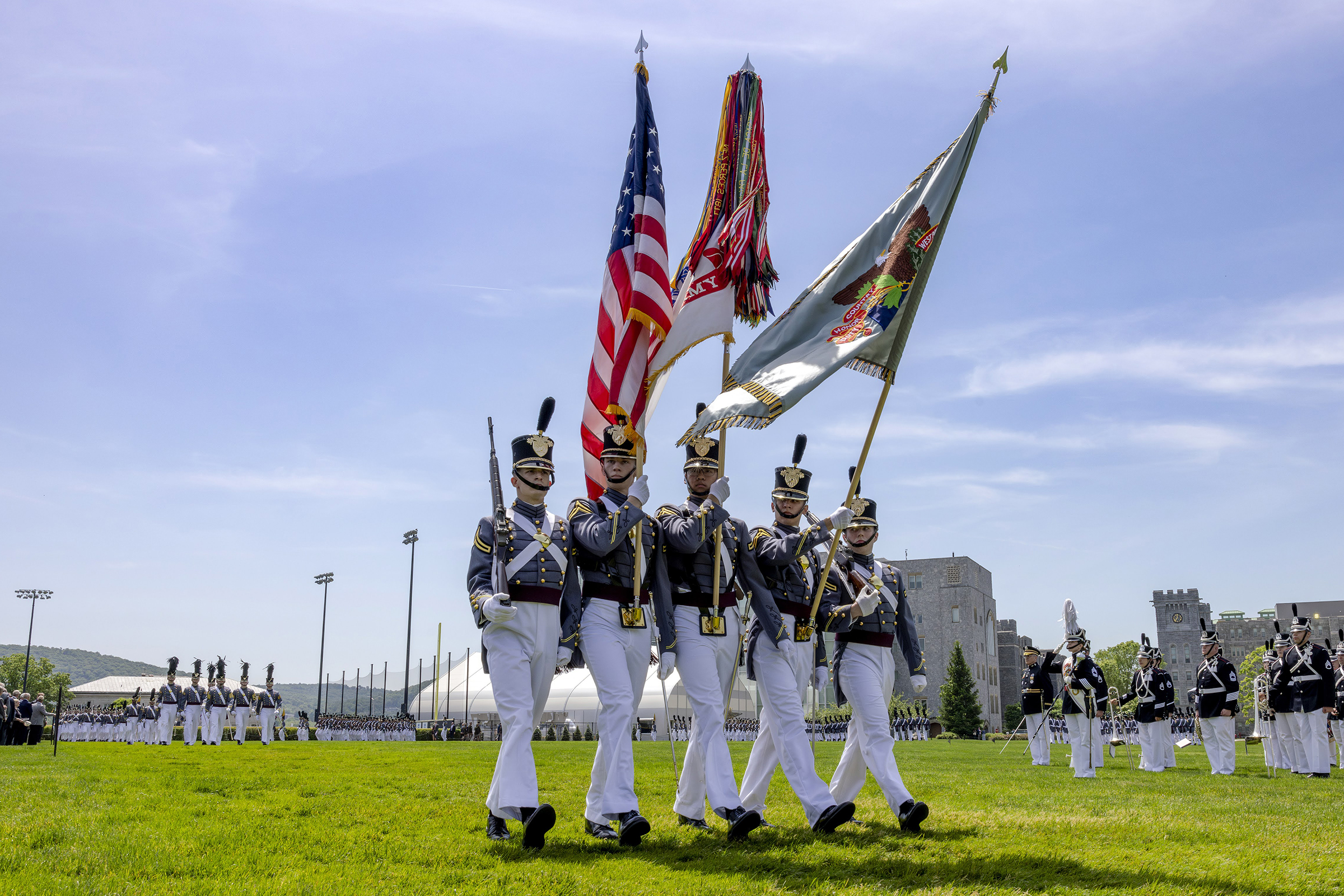 U.S. Military Academy alumni ceremonies took place May 21, which included a Medal of Honor Dedication ceremony, alumni wreath laying ceremony, the Corps of Cadets Alumni Review and the presentation of the West Point Association of Graduates' Distinguished Graduate Awards.   (Photo by Christopher Hennen/USMA PAO)