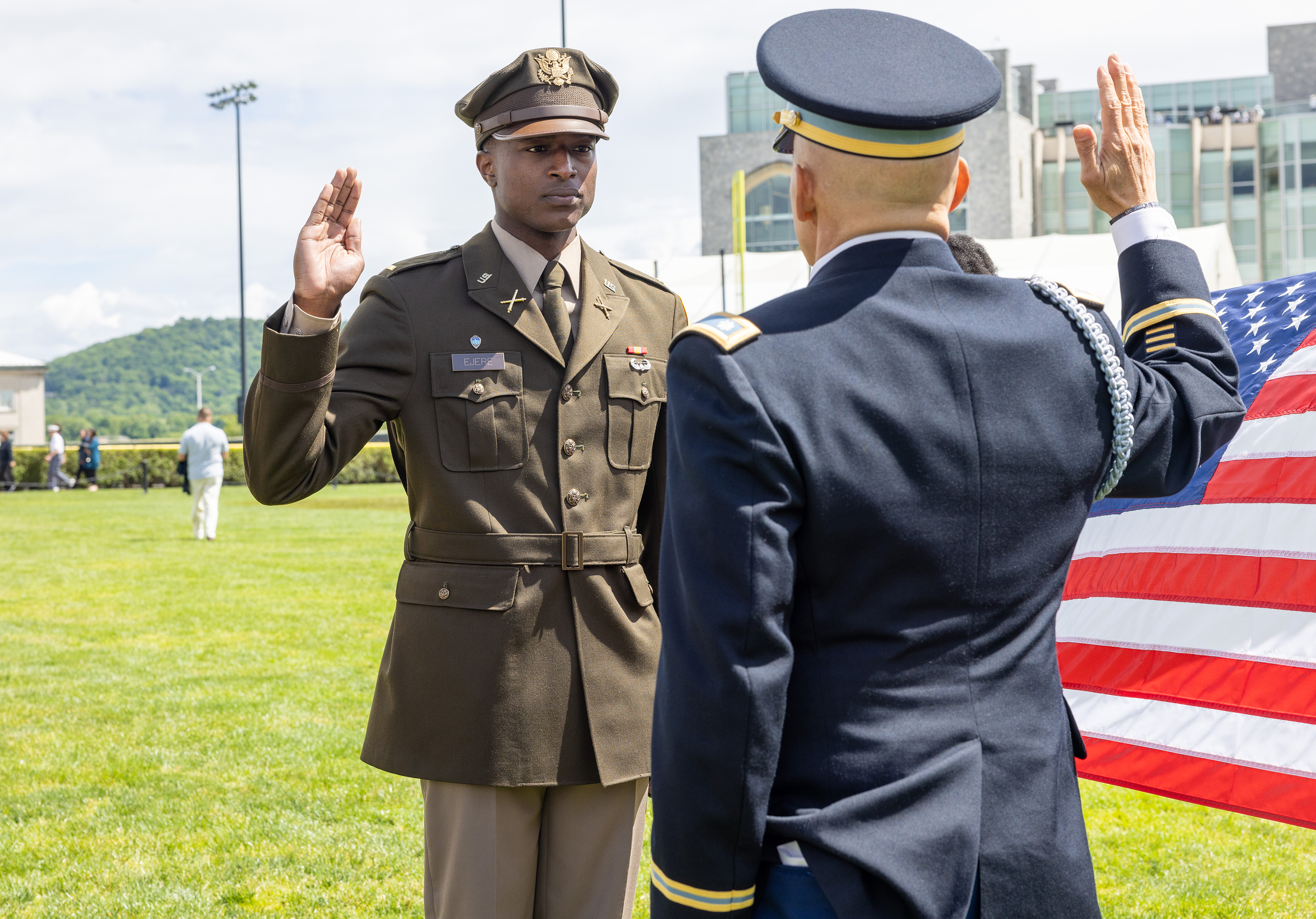 For the Class of 2025, their motto isn't just words — it’s how they faced every challenge during their 47-month experience here at West Point and it's how they’ll continue to lead as the U.S. Army’s newest officers.  (Photo by U.S. Military Academy PAO-VI)