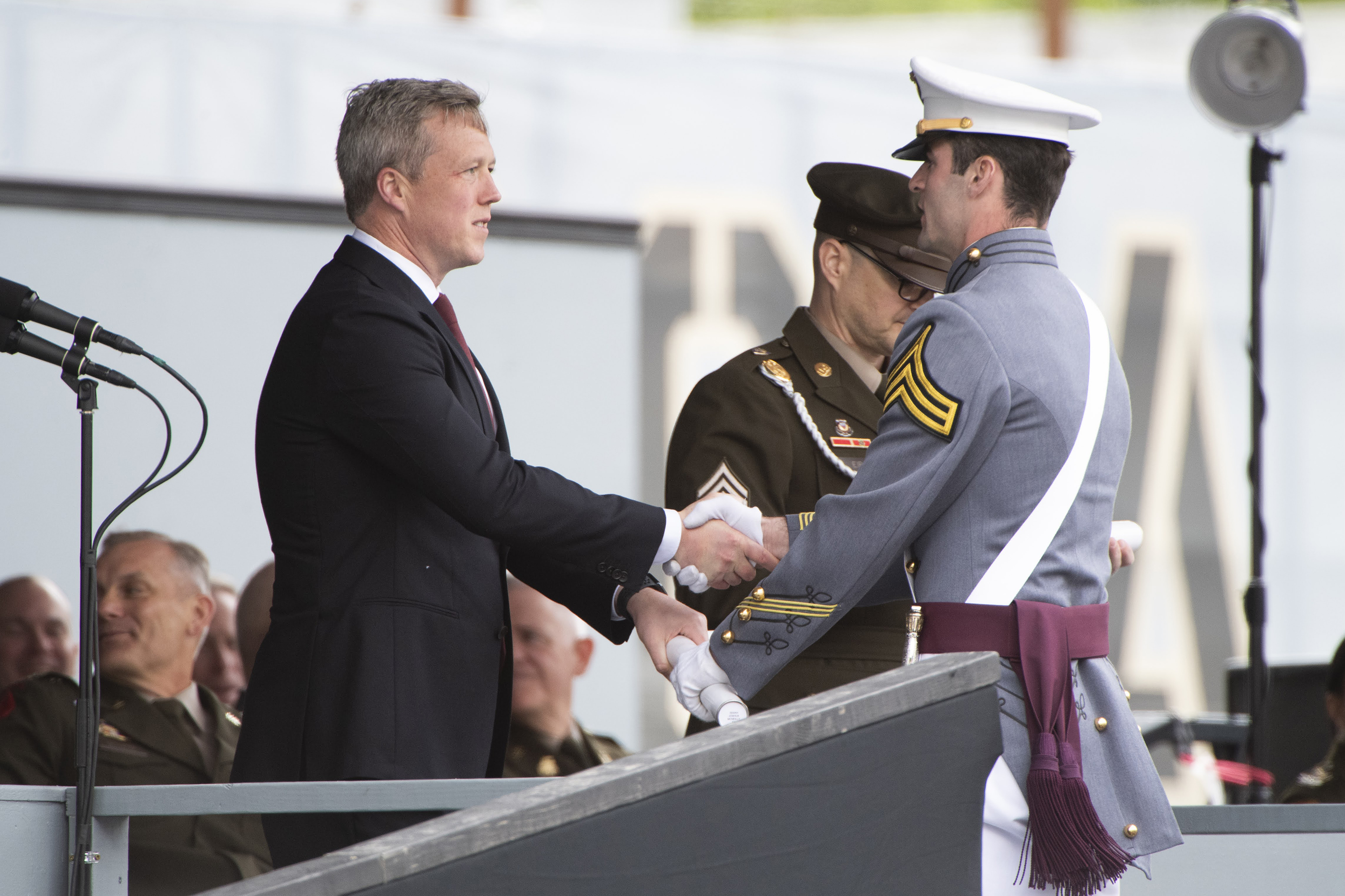 For the Class of 2025, their motto isn't just words — it’s how they faced every challenge during their 47-month experience here at West Point and it's how they’ll continue to lead as the U.S. Army’s newest officers.  (Photo by U.S. Military Academy PAO-VI)