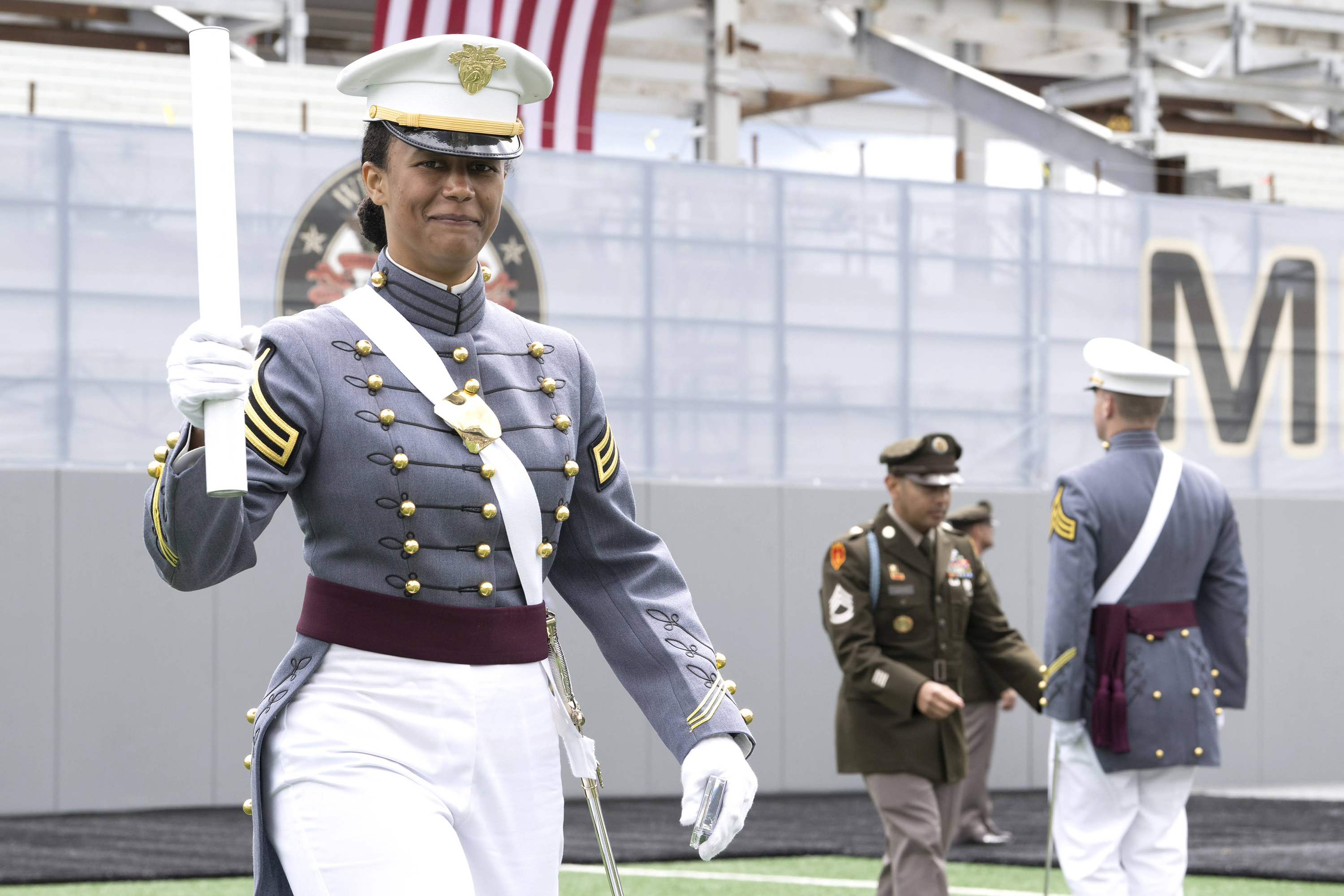 For the Class of 2025, their motto isn't just words — it’s how they faced every challenge during their 47-month experience here at West Point and it's how they’ll continue to lead as the U.S. Army’s newest officers.  (Photo by U.S. Military Academy PAO-VI)