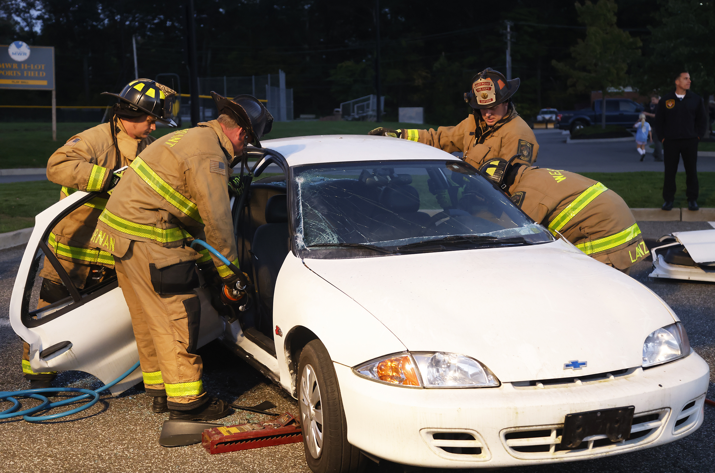 The West Point Fire Department hosts a Fire Prevention Open House for the community from 4-6 p.m., Oct. 8, at 1204 Commissary Road (H Lot).  (Photo by Eric S. Bartelt/USMA PAO-VI)