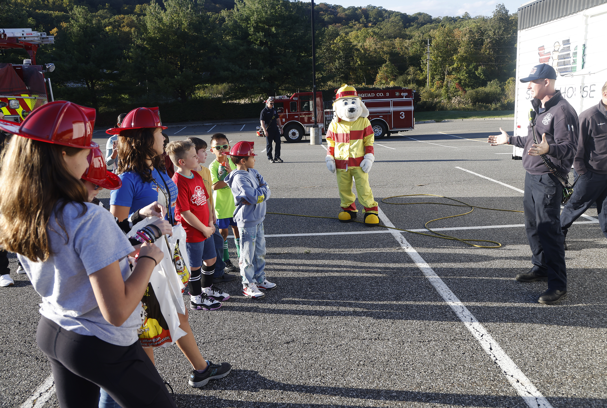 The West Point Fire Department hosts a Fire Prevention Open House for the community from 4-6 p.m., Oct. 8, at 1204 Commissary Road (H Lot).  (Photo by Eric S. Bartelt/USMA PAO-VI)