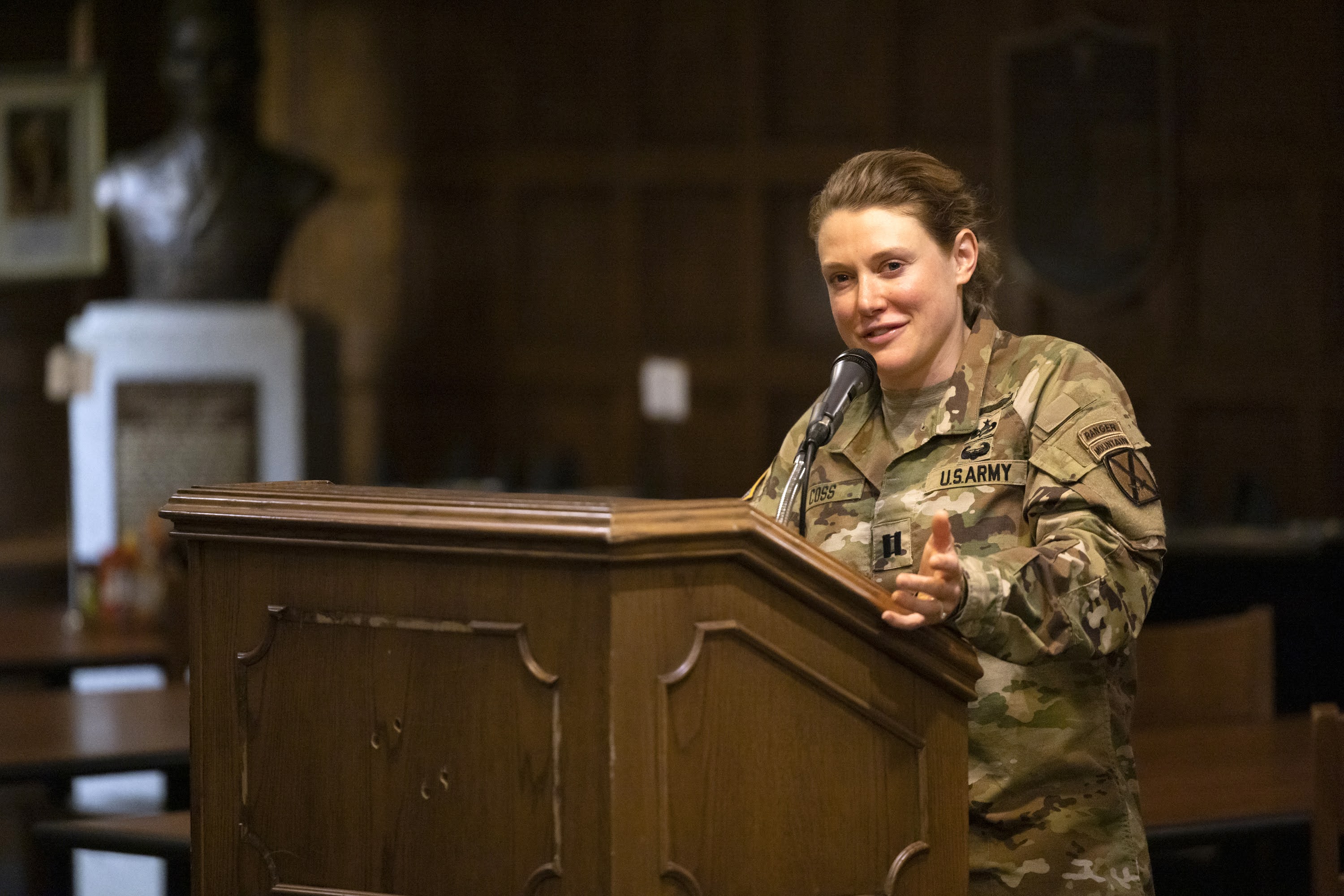 The Department of Physical Education Competitive Clubs held their annual ‘End of Year Huddle’ on April 27 to recognize the accomplishments of the 16 competitive clubs throughout the academic year. Photo by Christopher Hennen/ USMA PAO-VI.