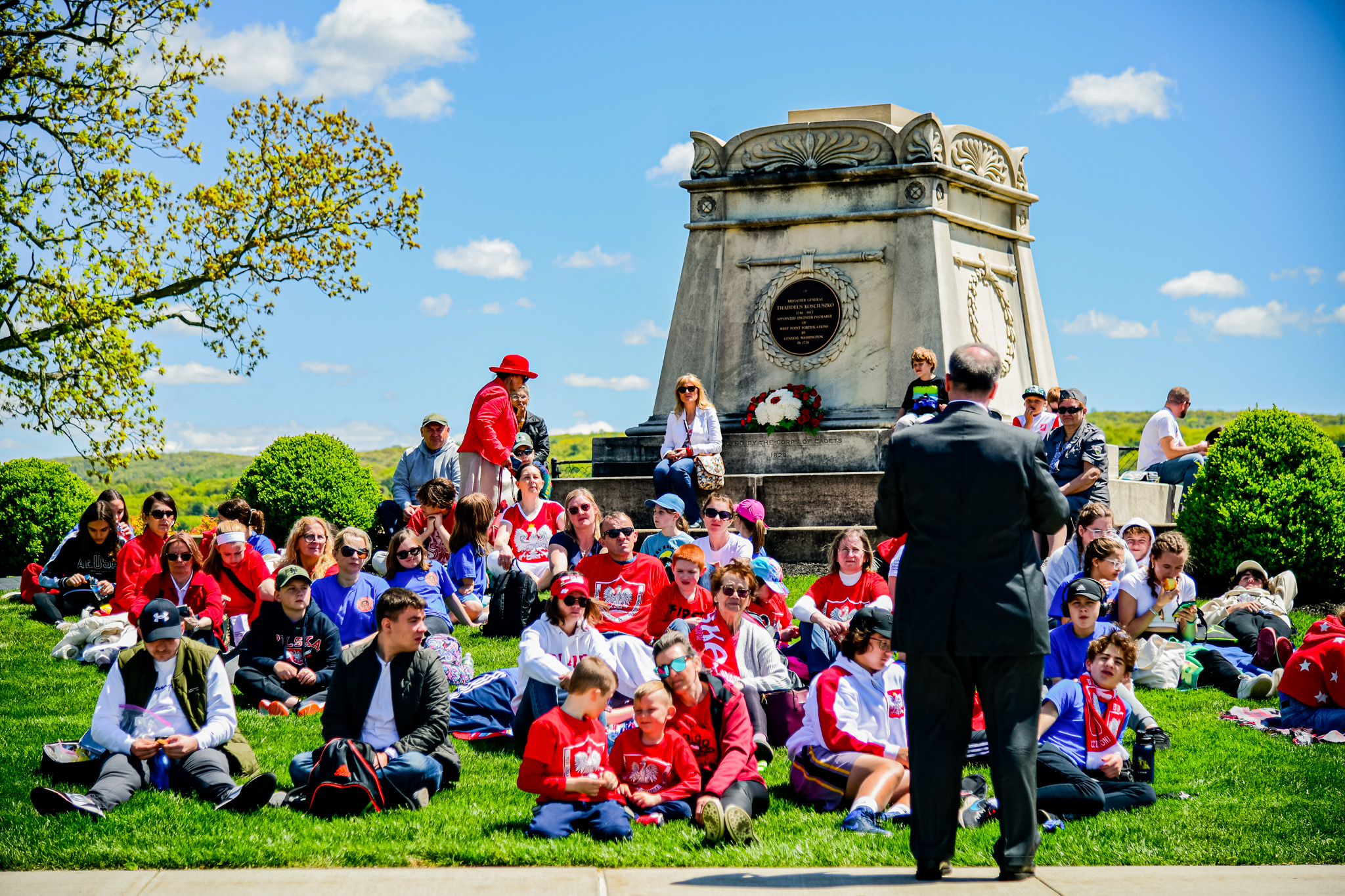 The U.S. Military Academy hosted the annual National Gen. Tadeusz Kościuszko Observance at the Kościusko Memorial, commemorating the 277th Anniversary year of the birth of Tadeusz Kościuszko (1746-1817).