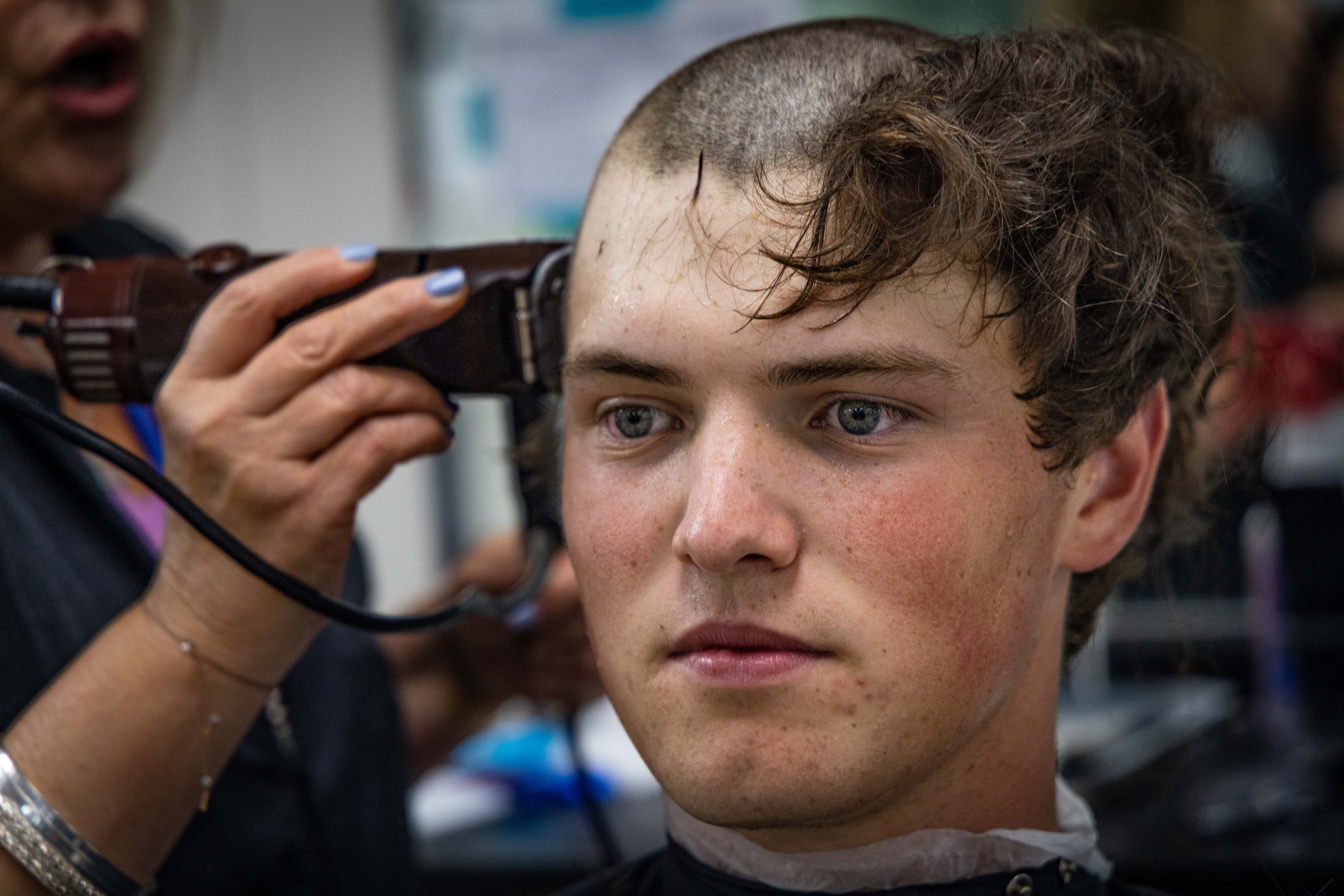 The New Class of 2027 kickstarted their day by enduring trials and obstacles and adapting to West Point culture as the cadet cadre guided them through multiple stages that brought them closer to becoming new cadets during Reception Day on June 26 at the U.S. Military Academy. Photo by Michelle Matos/ USMA PAO-VI.