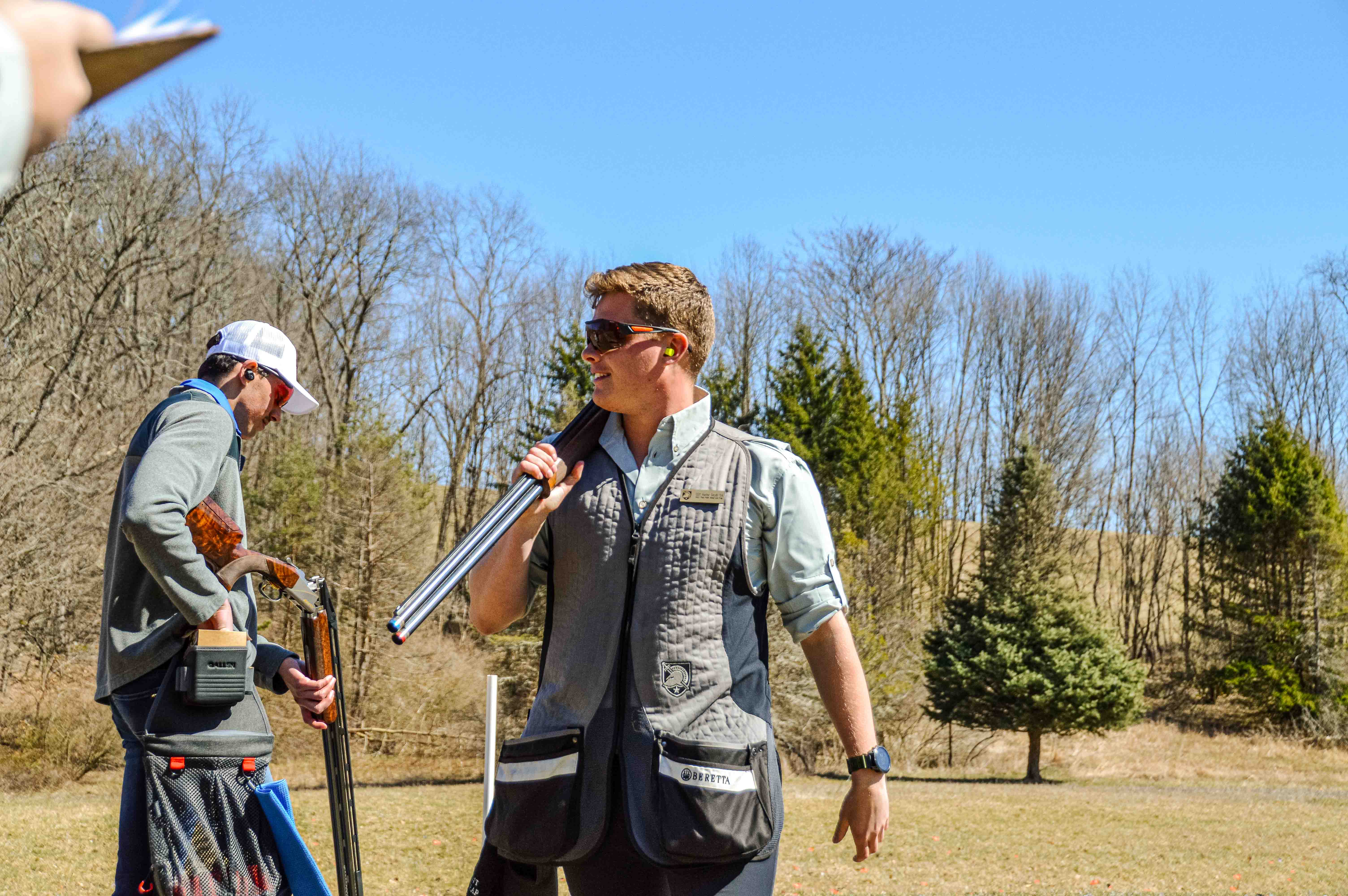 The U.S. Military Academy Skeet & Trap Team proved that if there were Commander in Chief’s Trophy for shotgun sports, it would be safely secured at West Point’s Range 10 after a dominating its sister academies (Air Force, Navy, Coast Guard, Merchant Marines) on March 26th at Clove Spring Range in New Jersey. This year’s matchup, hosted by the Merchant Marine Academy, was the first time all five federal service academies have met to compete against one another. 