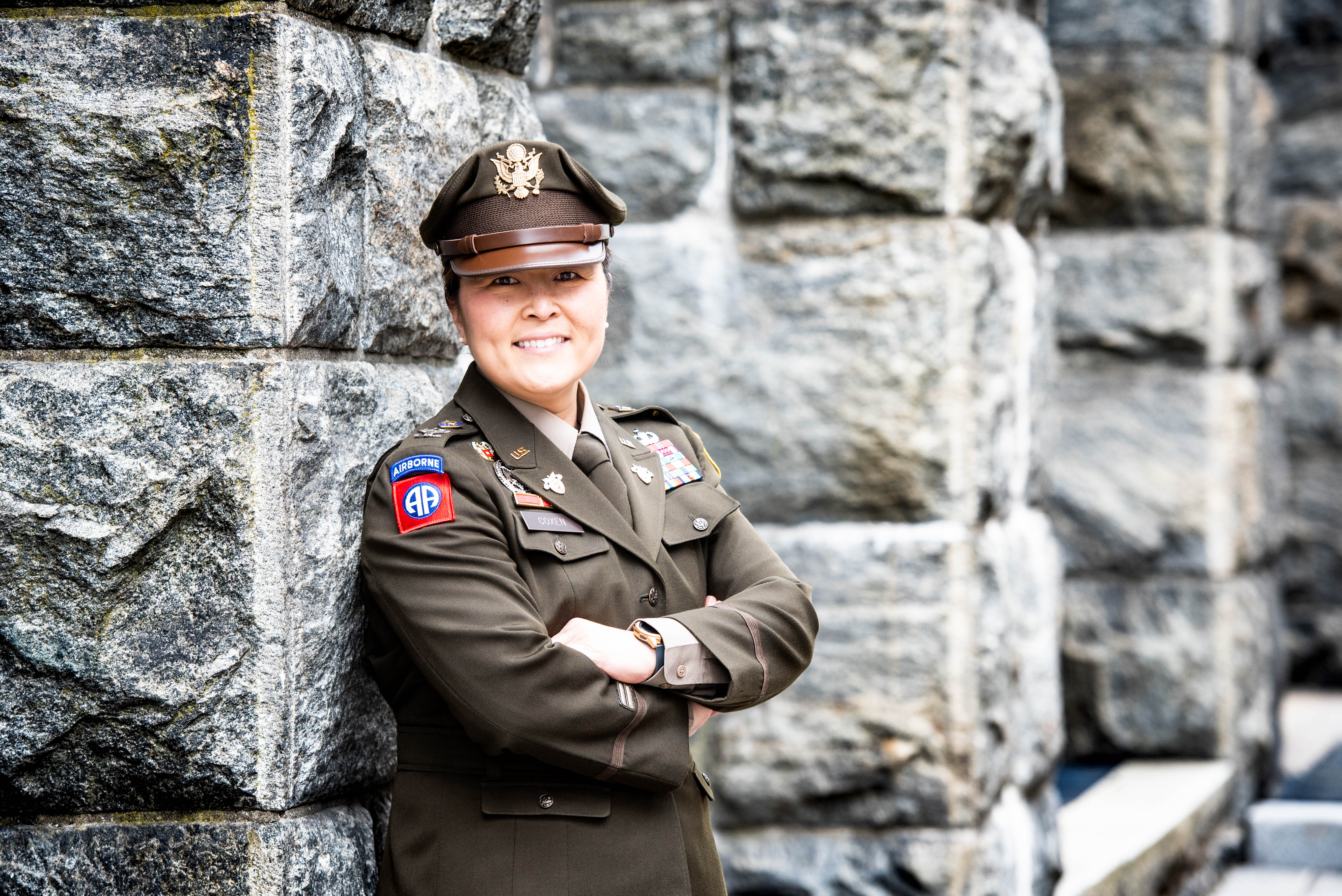 Col. Julia Coxen, Academy Professor and Deputy Department Head, Systems Engineering, U.S. Military Academy. Photo by Elizabeth Woodruff/ USMA PAO.