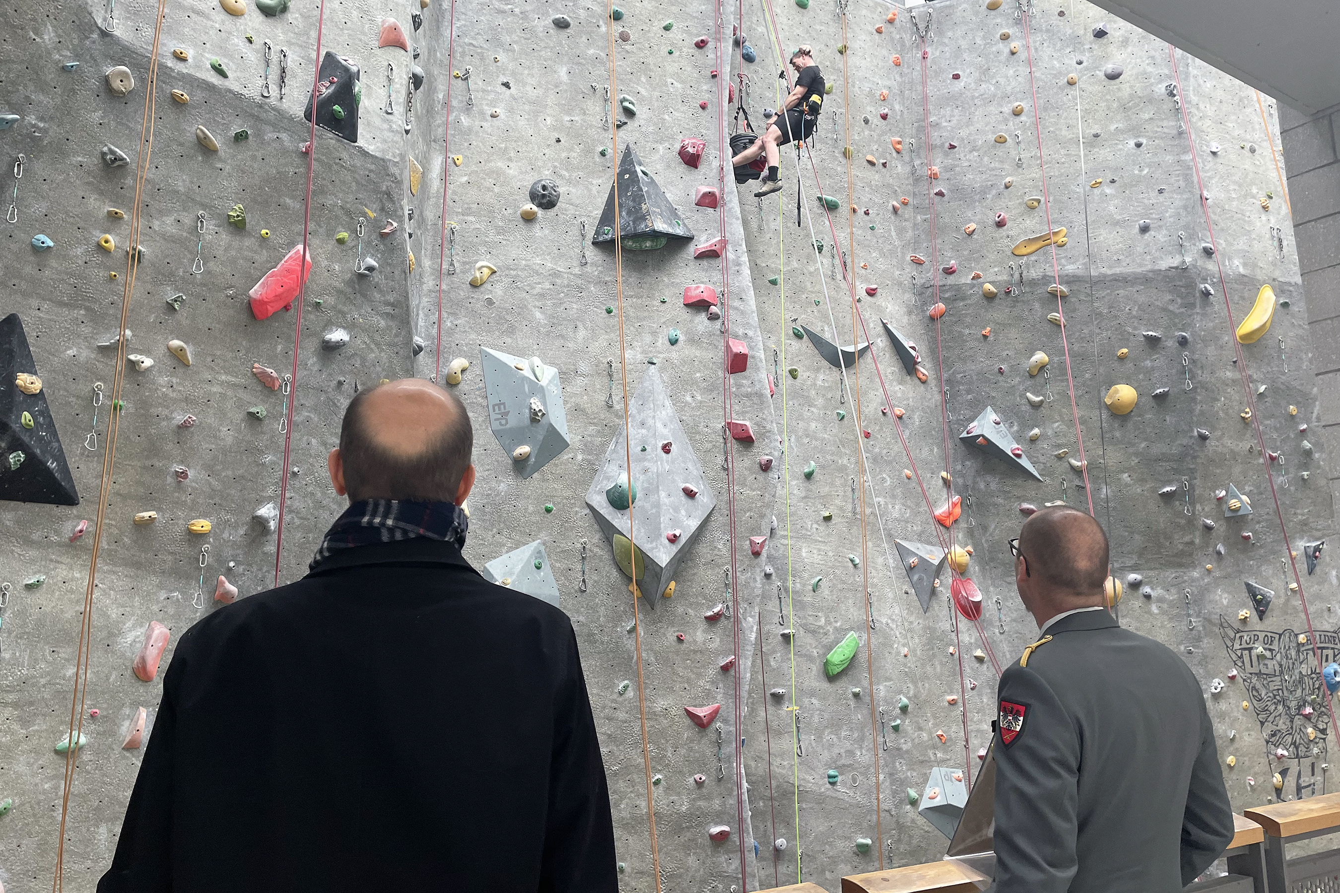 On March 20, the Austrian Ambassador to the United Nations, Ambassador Alexander Marschik, and the Austrian Maj. Gen. Juergen Ortner visited the U.S. Military Academy at West Point. As part of the visit, they were guest lecturers to all of the LG204 classes on a wide range of topics including Austrian history, security policy, the UN, the Austrian perspective on neutrality and Austrian military partnerships.    (Photo by Lt. Col. John Georg/DFL)