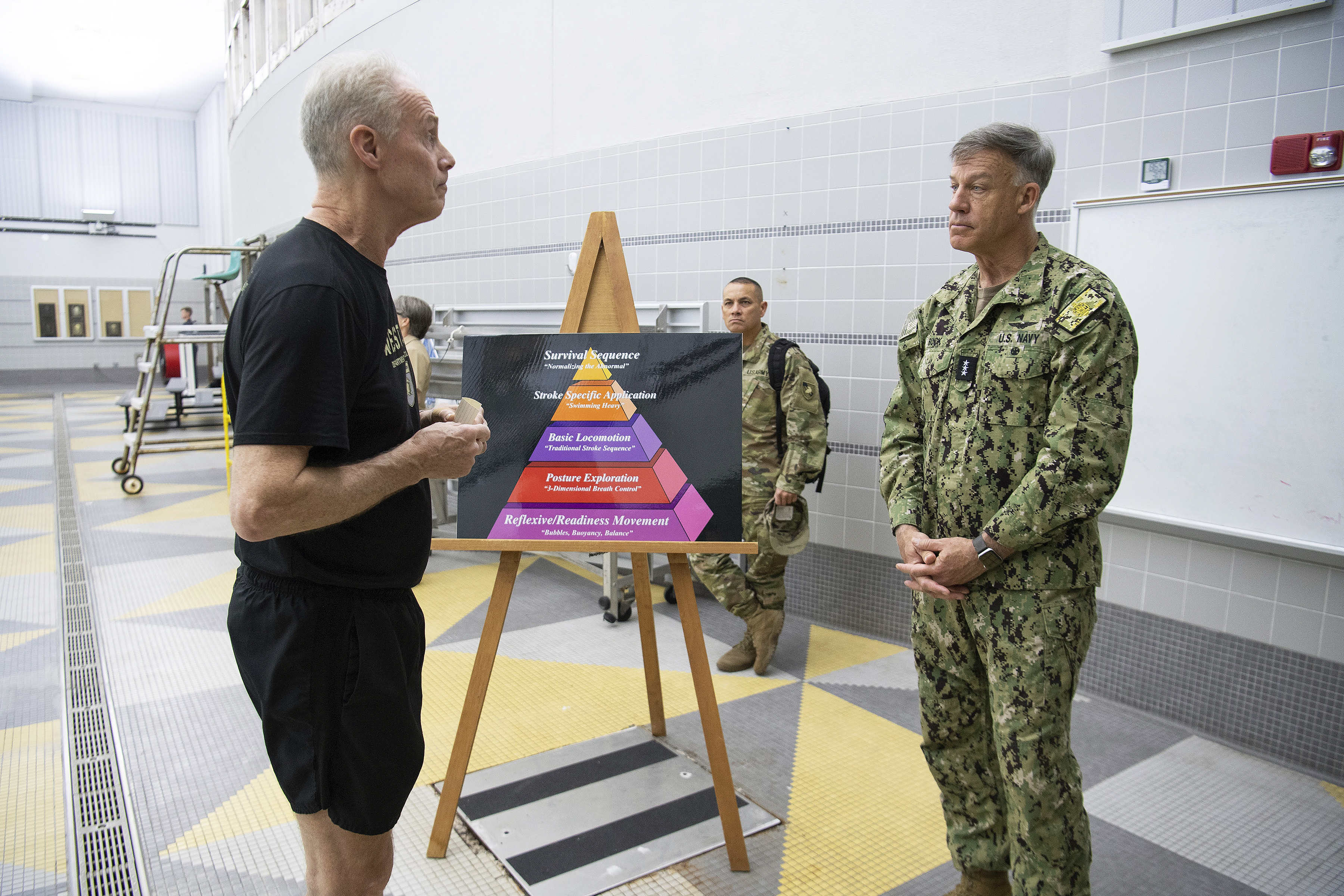 The U.S. Military Academy hosted the 62nd annual Conference of Service Academy Superintendents (COSAS) from April 2-5 to enable constructive collaboration and shared understanding of operational and strategic challenges common to the five service academy programs. Leadership from the U.S. Naval Academy, U.S. Air Force Academy, U.S. Coast Guard Academy and the U.S. Merchant Marine Academy attended the four-day COSAS event at West Point.   (Photo by John Pellino/USMA PAO)