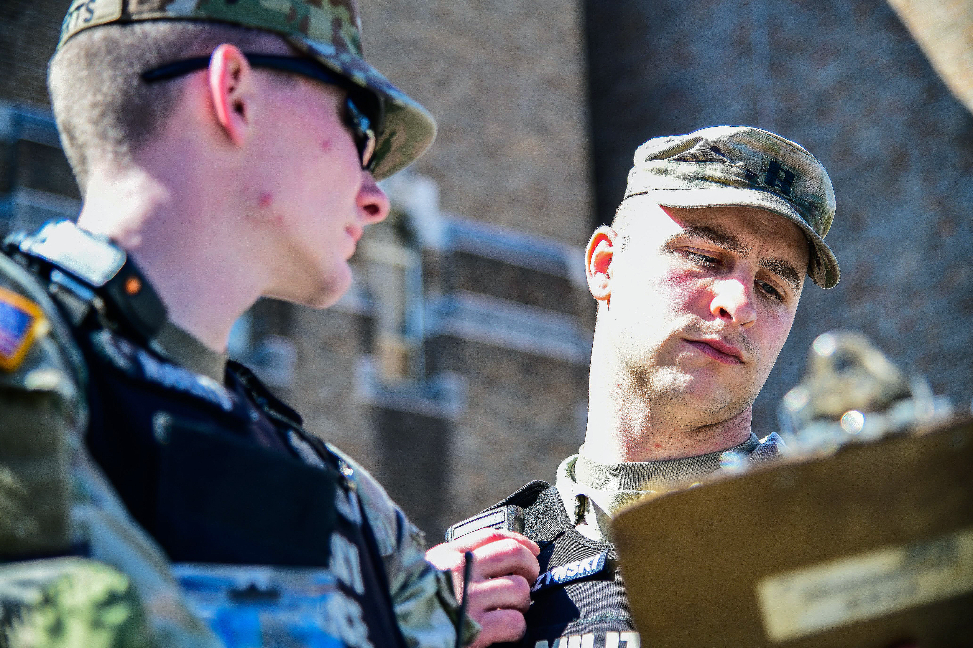 To counter an active-shooter threat, military, civilian, federal and state law enforcement, emergency response and medical personnel from the U.S. Military Academy conducted a full Force Protection Exercise on March 29 at West Point.    (Photo by Sgt. 1st Class Luisito Brooks/USMA PAO)