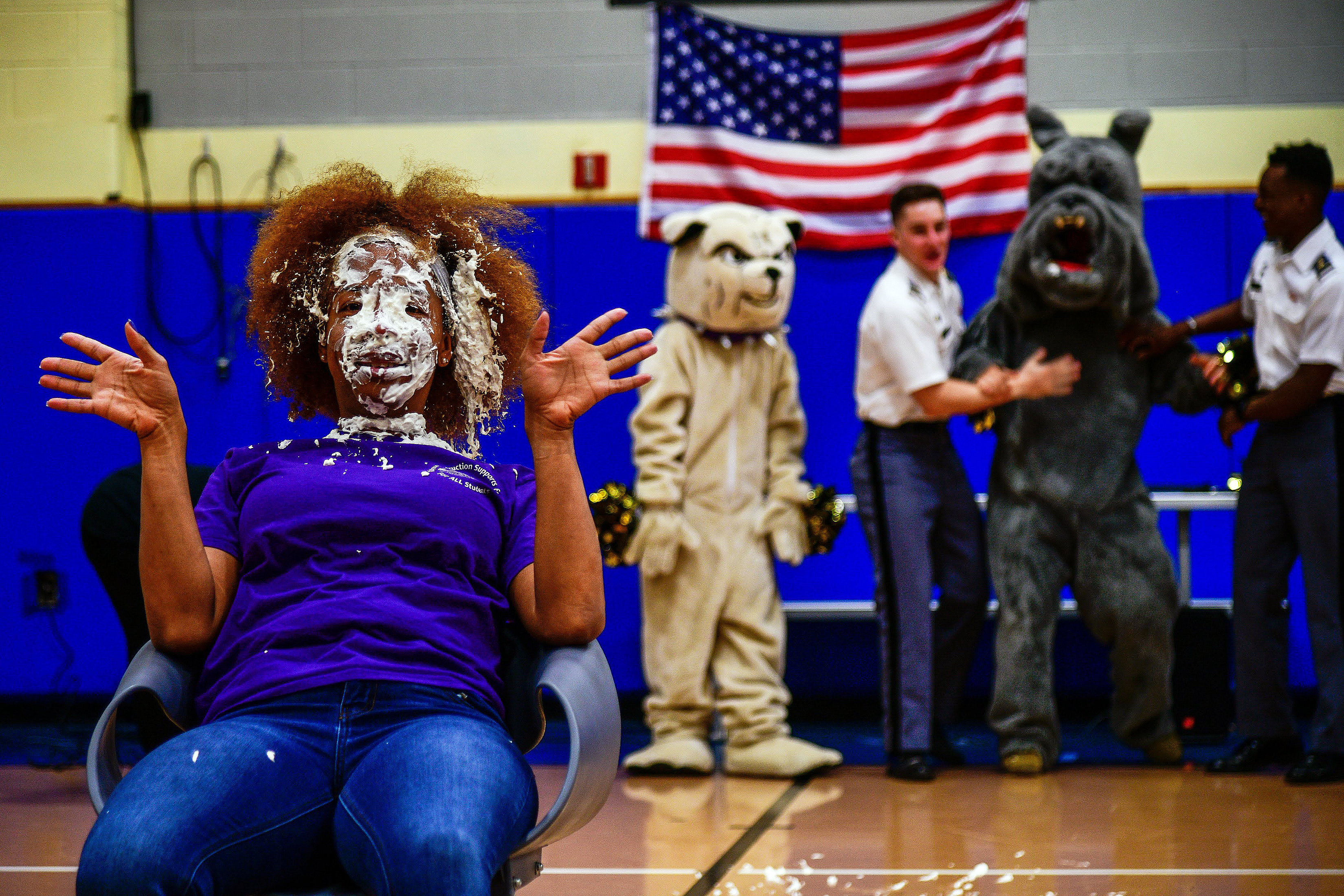The West Point Middle School's military and military-connected scholars celebrated the Month of the Military Child on April 19 at the Middle School and Teen Program Center at West Point.   (Photo by Sgt. 1st Class Luisito Brooks/USMA PAO)