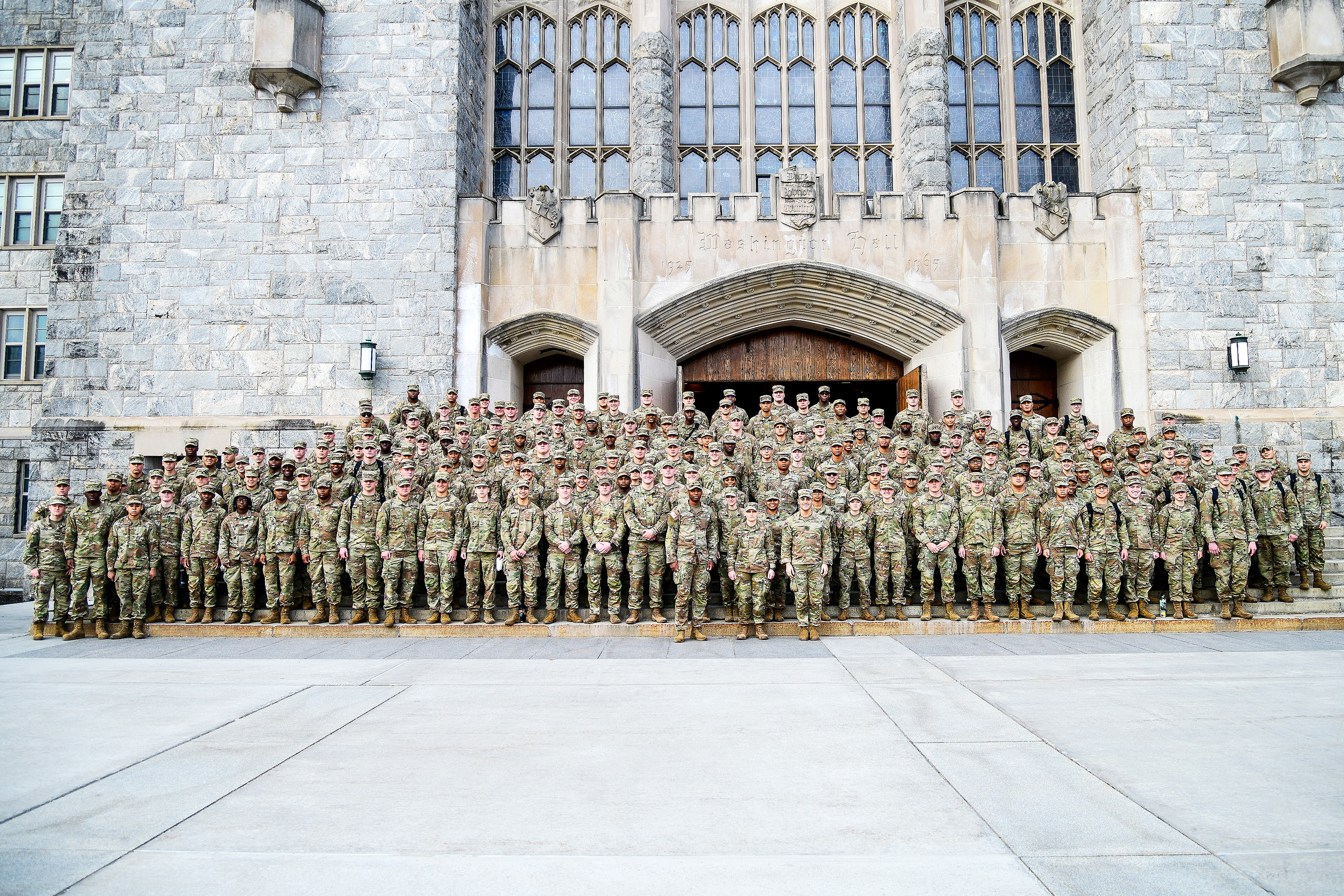 Cadet candidates from the U.S. Military Academy Preparatory School spent the day following U.S. Military Academy cadets during the “Shadow a Cadet Day” April 12 at West Point. The purpose of the event is to increase motivation, develop an understanding and expose cadet candidates to their future opportunities at USMA.   (Photo by Sgt. 1st Class Luisito Brooks/USMA PAO)