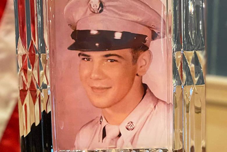 Army Sgt. Jesse “Johnnie” D. Hill, 20, of Highland Park, Mich., killed during the Korean War, was accounted for May 19, 2020 and landed in Los Angeles Aug. 9 escorted by his nephew, Capt. Richard Ortmann (above), Department of Physical Education instructor at West Point.