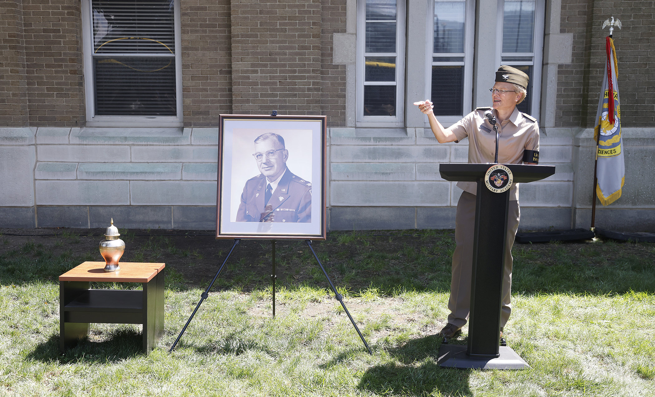 As the new academic year begins this week at the U.S. Military Academy, the Department of Social Sciences (SOSH) is quickly assimilating to its new office space in Mahan Hall after spending the past 34 years in Lincoln Hall. To commemorate the moment, SOSH celebrated its past, present and future with a part solemn and part jovial event titled, “Farewell to Lincoln Hall” on Aug. 11 at West Point to mark its history at Lincoln Hall and to hail the “Lincoln Brigade’s” new four floors worth of space in Mahan Ha
