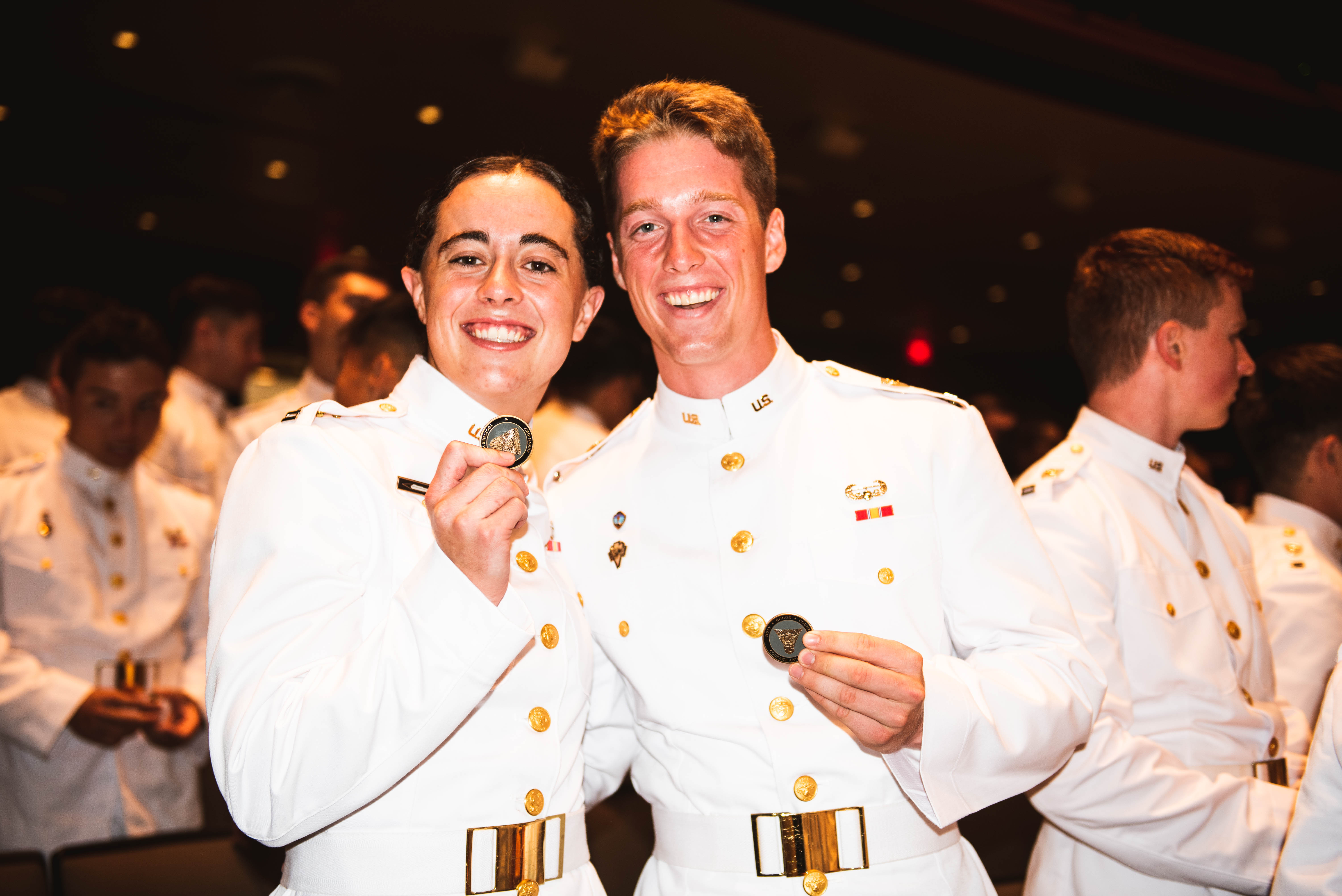 Members of the U.S. Military Academy Class of 2025 affirmed their commitment to serve in the U.S. Army upon graduation from West Point during the Affirmation Ceremony Aug. 13.    (Photo by Elizabeth Woodruff/USMA PAO)
