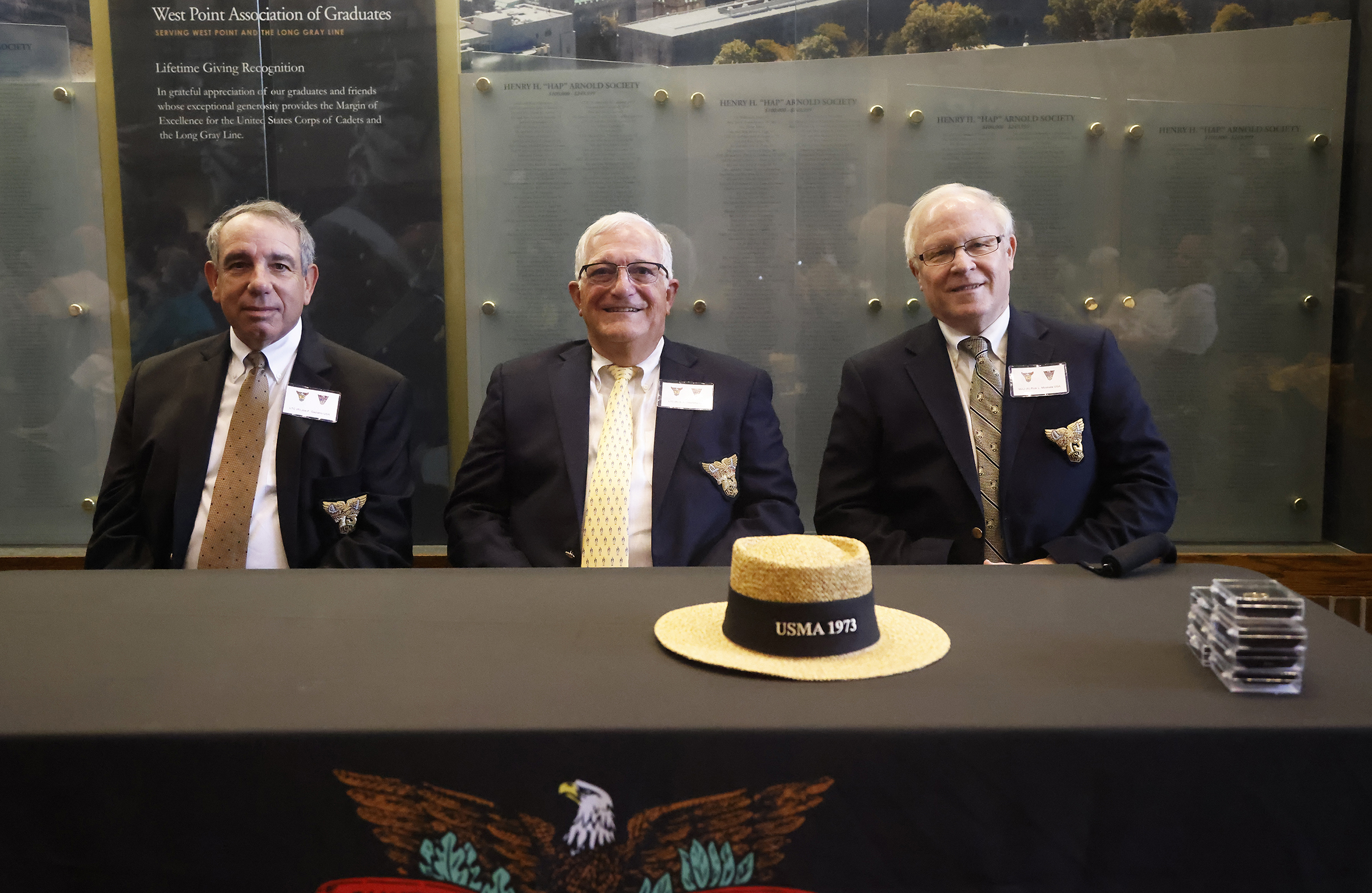 The U.S. Military Academy held an August Graduation and Commissioning Ceremony for seven members of the Class of 2023 at Crest Hall Aug. 3. USMA Superintendent Lt. Gen. Steven W. Gilland was the commencement speaker as Class of 2023 Cadets Miguel Aquino III, Vaughn Campbell, Armando Flores IV, William Foran, Owen Grile, Luke Hester and Madeleine Wilkes all received their diplomas. They all commissioned as officers and received their second lieutenant bars expect one graduate due to injury. Members of the US