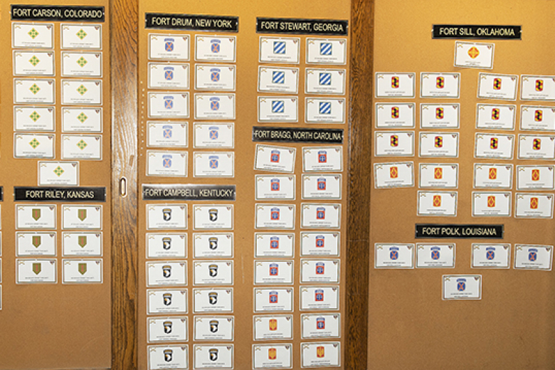 The U.S. Military Academy Class of 2022 chose their first Army assignment during Post Night Feb. 8 at various locations at West Point. During Post Night, cadets selected their U.S. Army posts that they will report to upon commissioning and graduating from the Basic Officer Leaders Course.    (Photos by John Pellino and Christopher Hennen/USMA PAO)