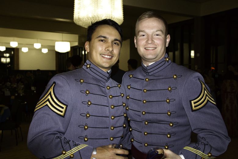Cadets gather to enjoy the West Point Chapter of the National Infantry Association hosting the 19th annual Infantry Ball on Jan. 27 at Eisenhower Hall.  