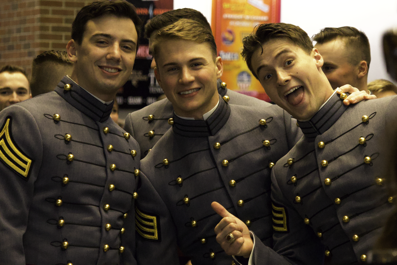 Cadets gather to enjoy the West Point Chapter of the National Infantry Association hosting the 19th annual Infantry Ball on Jan. 27 at Eisenhower Hall.  