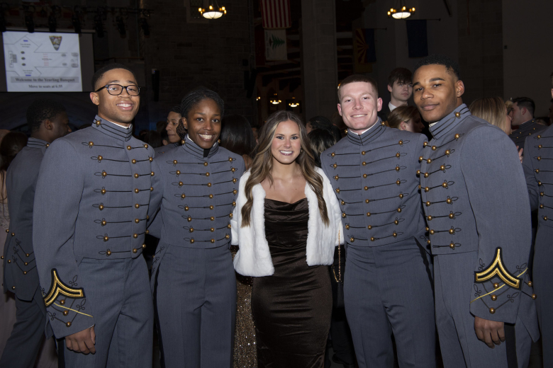 Every year, the U.S. Military Academy designates one weekend during the spring semester for cadets to celebrate as a class and the Yearlings of the USMA Class of 2025 enjoyed their moment during Yearling Winter Weekend Feb. 4 at Washington Hall.   The Class of 2025 welcomed keynote speaker, Command Sgt. Maj. Mobarakzadeh, who is currently serving as the division command sergeant major of the 10th Mountain Division at Fort Drum, New York.  Mobarakzadeh spoke about the importance of standards and discipline, 