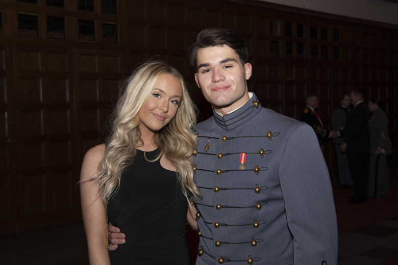 Every year, the U.S. Military Academy designates one weekend during the spring semester for cadets to celebrate as a class and the Yearlings of the USMA Class of 2025 enjoyed their moment during Yearling Winter Weekend Feb. 4 at Washington Hall.   The Class of 2025 welcomed keynote speaker, Command Sgt. Maj. Mobarakzadeh, who is currently serving as the division command sergeant major of the 10th Mountain Division at Fort Drum, New York.  Mobarakzadeh spoke about the importance of standards and discipline, 