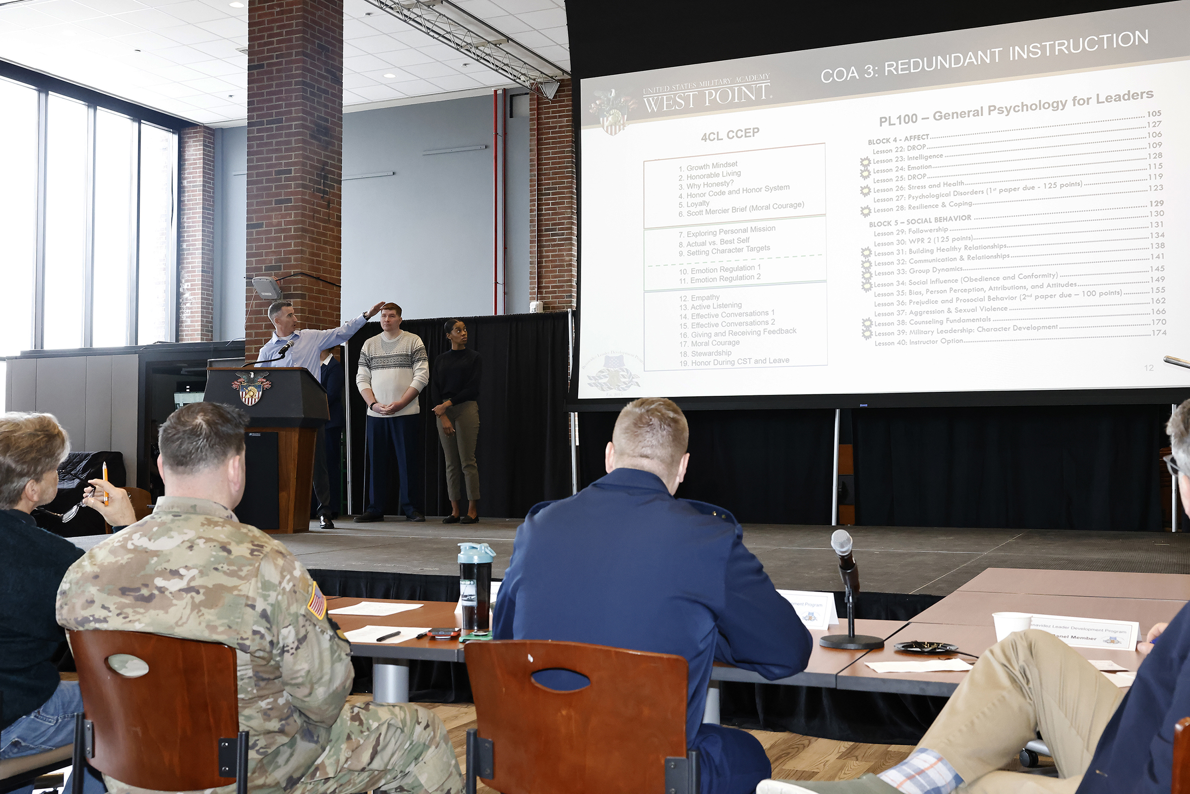 The Benavidez Leader Development Program (BLDP) is an executive education leader development program that takes place for nearly four weeks from Jan. 29-Feb. 23 at the U.S. Military Academy, the Teacher’s College at Columbia University and various other locations.  The BLDP is designed to educate USMA’s Cadet Company Tactical Non-Commissioned Officers (TAC NCOs) and other NCOs from across the enterprise (DES, KACH, ACI, CTC), other units and services outside of USMA so that they are more educated.   For the