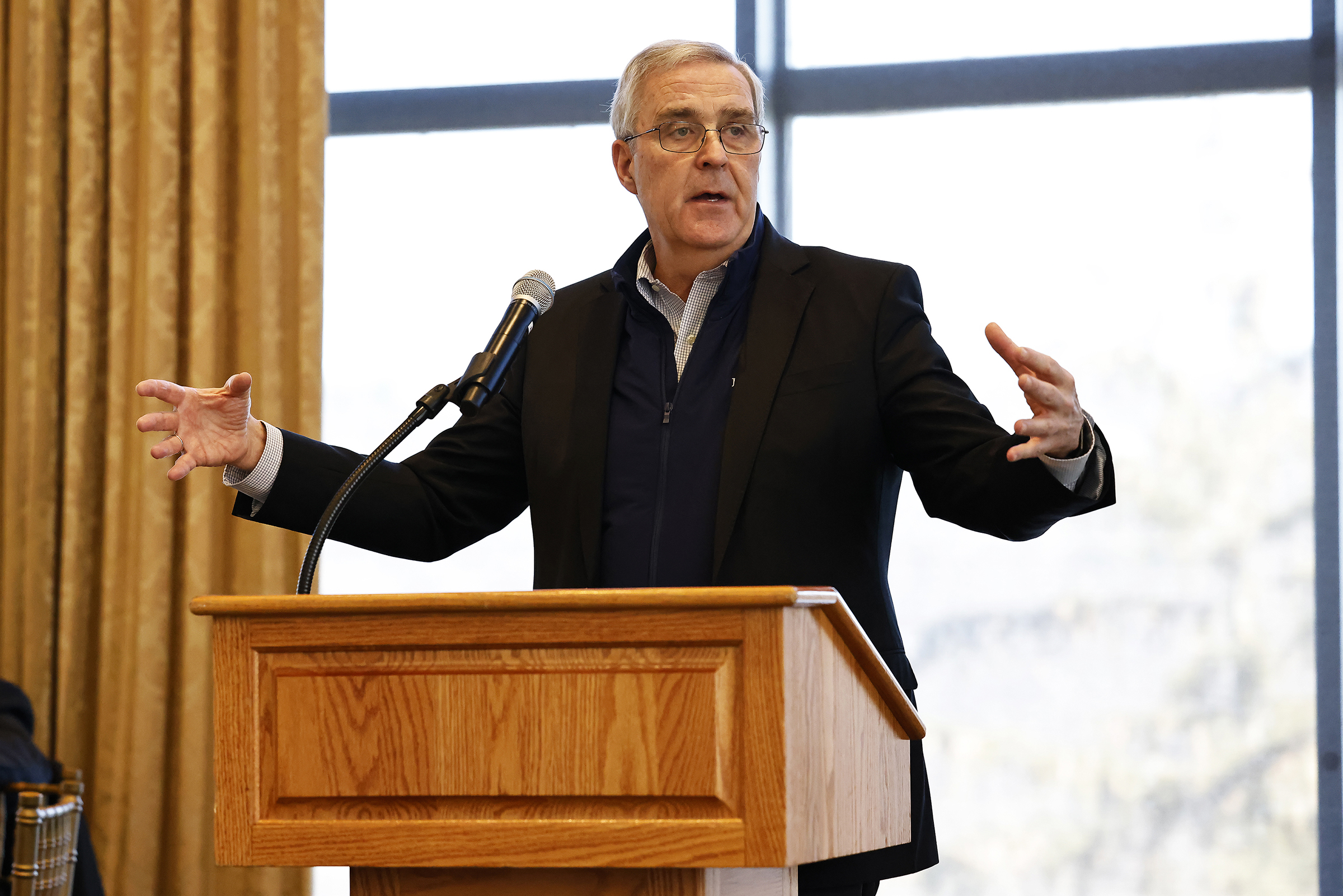 The Department of Social Sciences hosted its third annual International Security Seminar with the theme “States, Societies and Security in the 21st Century,” Feb. 7-8 at various locations at the U.S. Military Academy. The emphasis behind the event is to bring partners and allies together to West Point and discuss dealing with global rivals and deliberate on talking points during panel discussions.  (Photo by Eric S. Bartelt/USMA PAO)