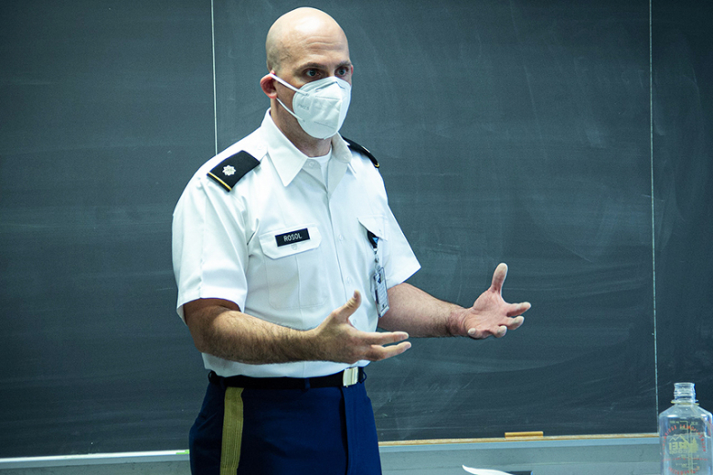 After enjoying a respite during the holidays, cadets along with staff and faculty return for the 2022 spring term to take on the first full week of classes at the U.S. Military Academy.    		       