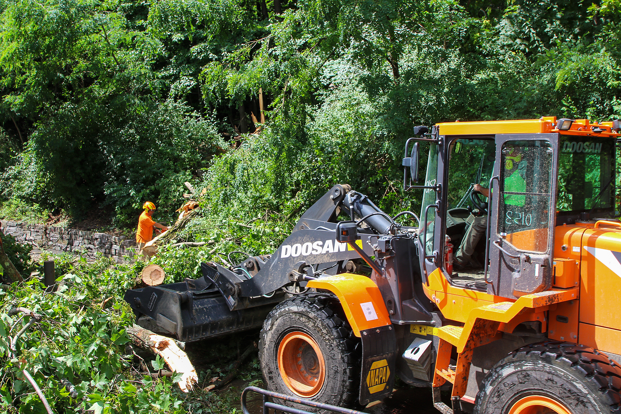 As the U.S. Military Academy at West Point returned to normal operations and the clean-up of the storm from July 9 continues, we remain a strong community working together to ensure that all staff, faculty, cadets and family members within the West Point community are safe.  West Point Fire Department and Emergency Services Division have been instrumental with their support.  Residents affected by flood damage are receiving relocation assistance. Cadet Basic Training for new cadets continues. An assessment 