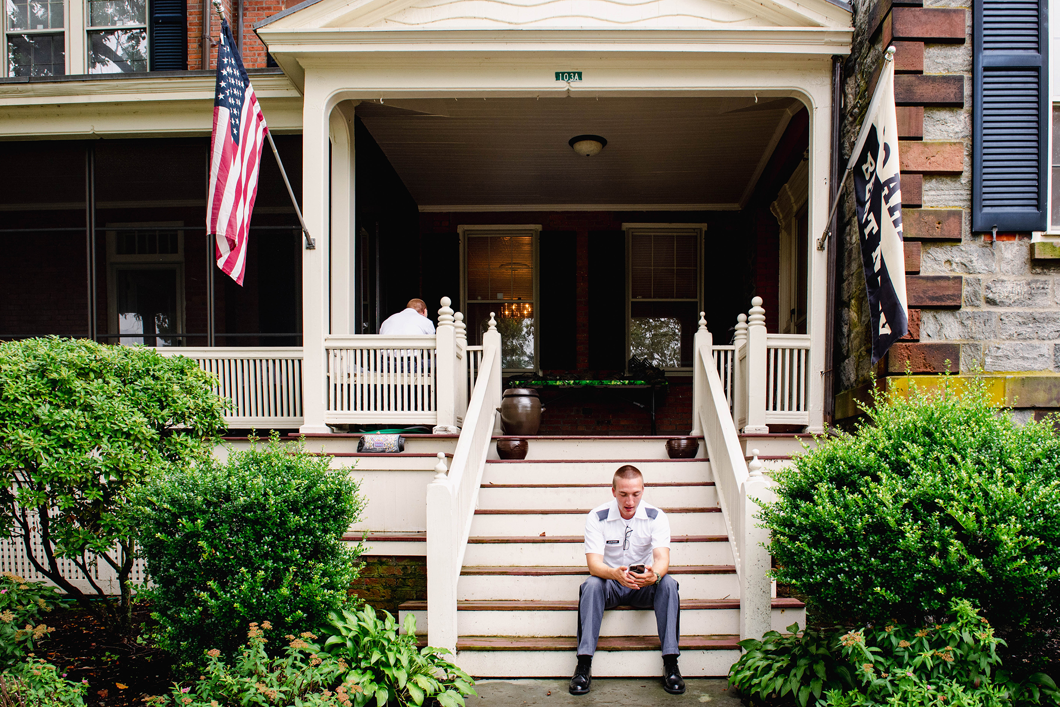 West Point families, faculty, coaches and staff hosted the Class of 2027 for New Cadet Visitation Day, also known as the “Ice Cream Social,” July 16 at the U.S. Military Academy. It was an opportunity for approximately 1,250 new cadets to learn more about their hosts, relax and reconnect with loved ones. (Photo by Elizabeth Woodruff/USMA PAO)