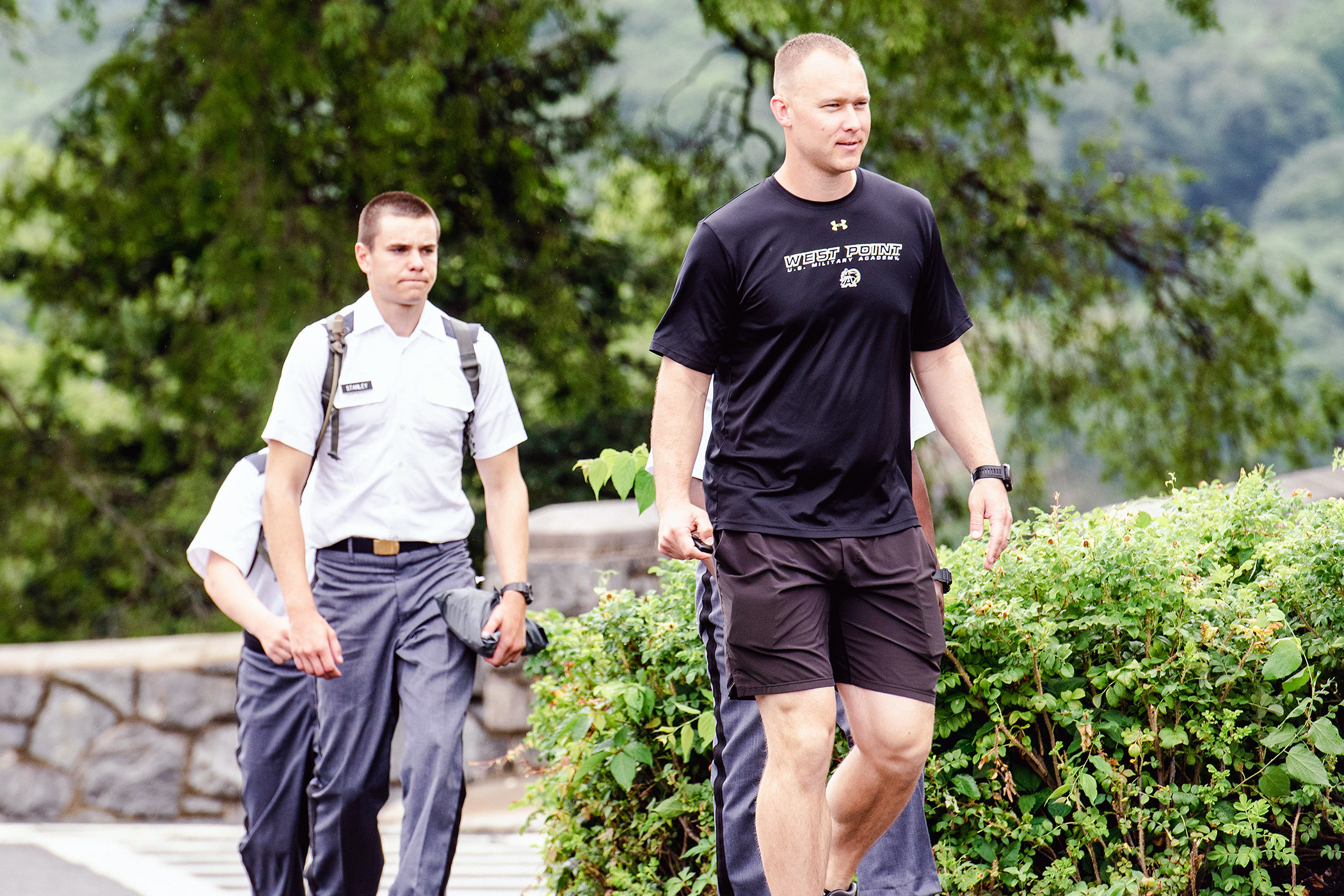 West Point families, faculty, coaches and staff hosted the Class of 2027 for New Cadet Visitation Day, also known as the “Ice Cream Social,” July 16 at the U.S. Military Academy. It was an opportunity for approximately 1,250 new cadets to learn more about their hosts, relax and reconnect with loved ones. (Photo by Elizabeth Woodruff/USMA PAO)