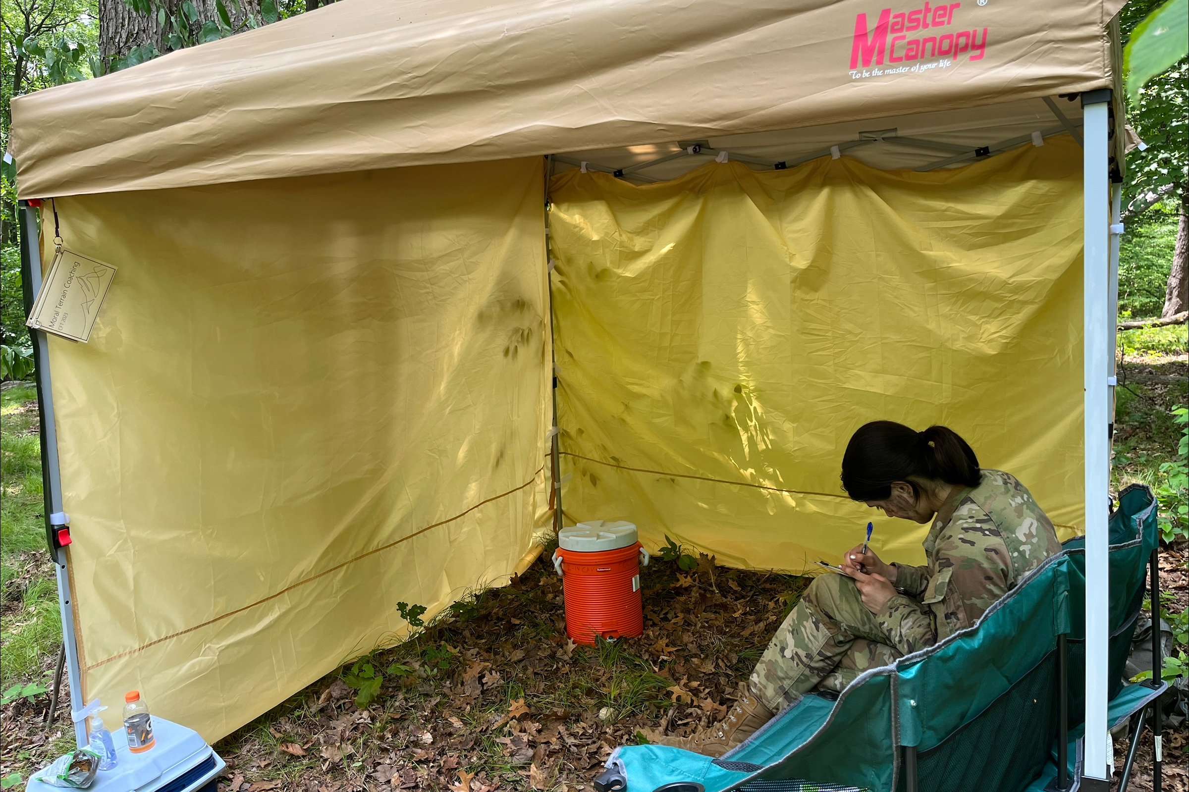 A rising second-class cadet completes the first-person narrative to capture the factors discussed in the Moral Terrain Coaching session.