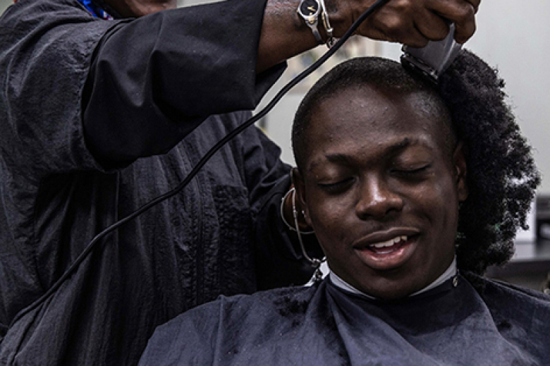 Approximately 1,200 candidates of the Class of 2026 report to the U.S. Military Academy at West Point for Reception Day Monday. (Above and bottom left) The new cadets receive detailed instruction from members of the cadet cadre, begin to learn from their New Cadet Handbook for Cadet Basic Training 2022 (bottom center) and receive a regulation Army haircut at the academy (bottom right).   