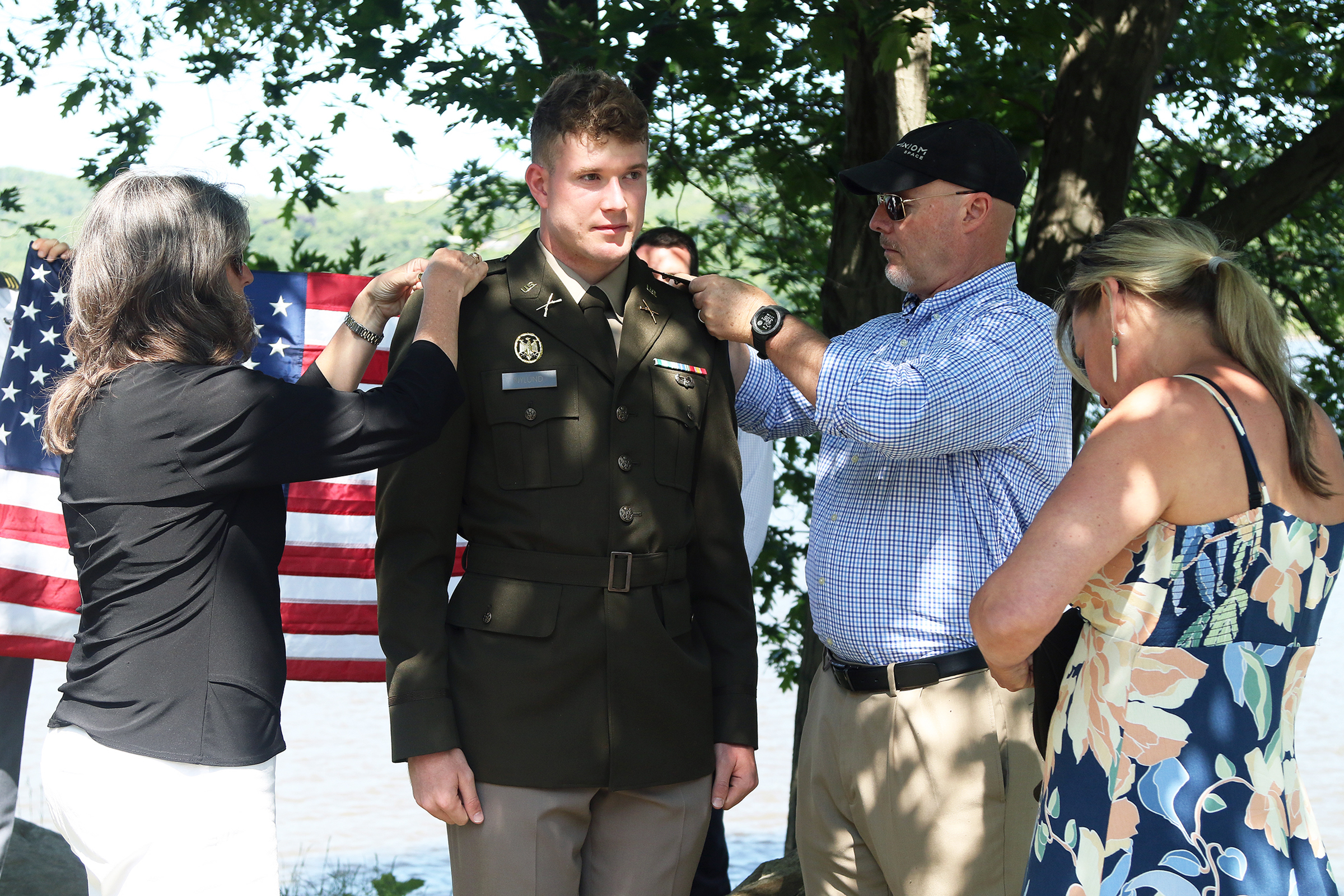 Before they received their diplomas, tossed their hats into the air at Michie Stadium and pinned their gold bars as commissioned second lieutenants on May 27, U.S. Military Academy Class of 2023 Cadets Mark Nylund and Cade Cunningham teamed up to compete in the daunting 16th annual Lt. Gen. Robert B. Flowers Best Sapper Competition from April 21-24 at Fort Leonard Wood, Missouri. Nylund and Cunningham finished third overall against 49 other two-man teams of veteran enlisted and officer participants at the c