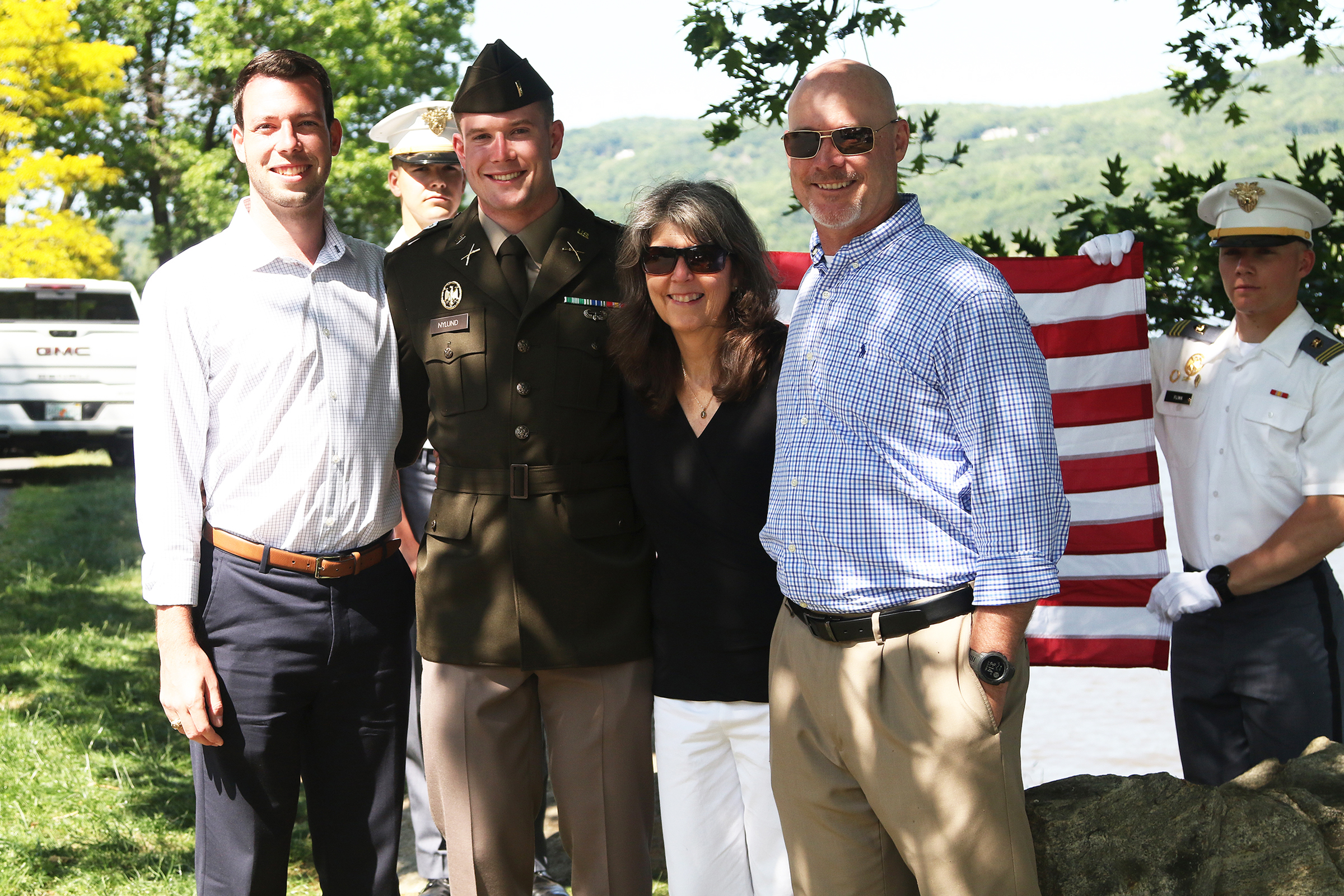 Before they received their diplomas, tossed their hats into the air at Michie Stadium and pinned their gold bars as commissioned second lieutenants on May 27, U.S. Military Academy Class of 2023 Cadets Mark Nylund and Cade Cunningham teamed up to compete in the daunting 16th annual Lt. Gen. Robert B. Flowers Best Sapper Competition from April 21-24 at Fort Leonard Wood, Missouri. Nylund and Cunningham finished third overall against 49 other two-man teams of veteran enlisted and officer participants at the c