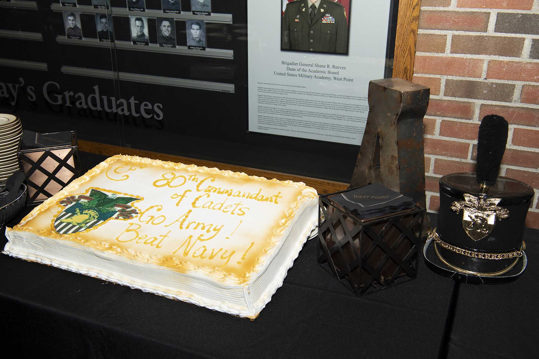 Brig. Gen. Lori L. Robinson assumed command as the 80th Commandant of Cadets at the U.S. Military Academy during the U.S. Corps of Cadets Change of Command Ceremony June 20 in Crest Hall.    (Photo by John Pellino/USMA PAO)